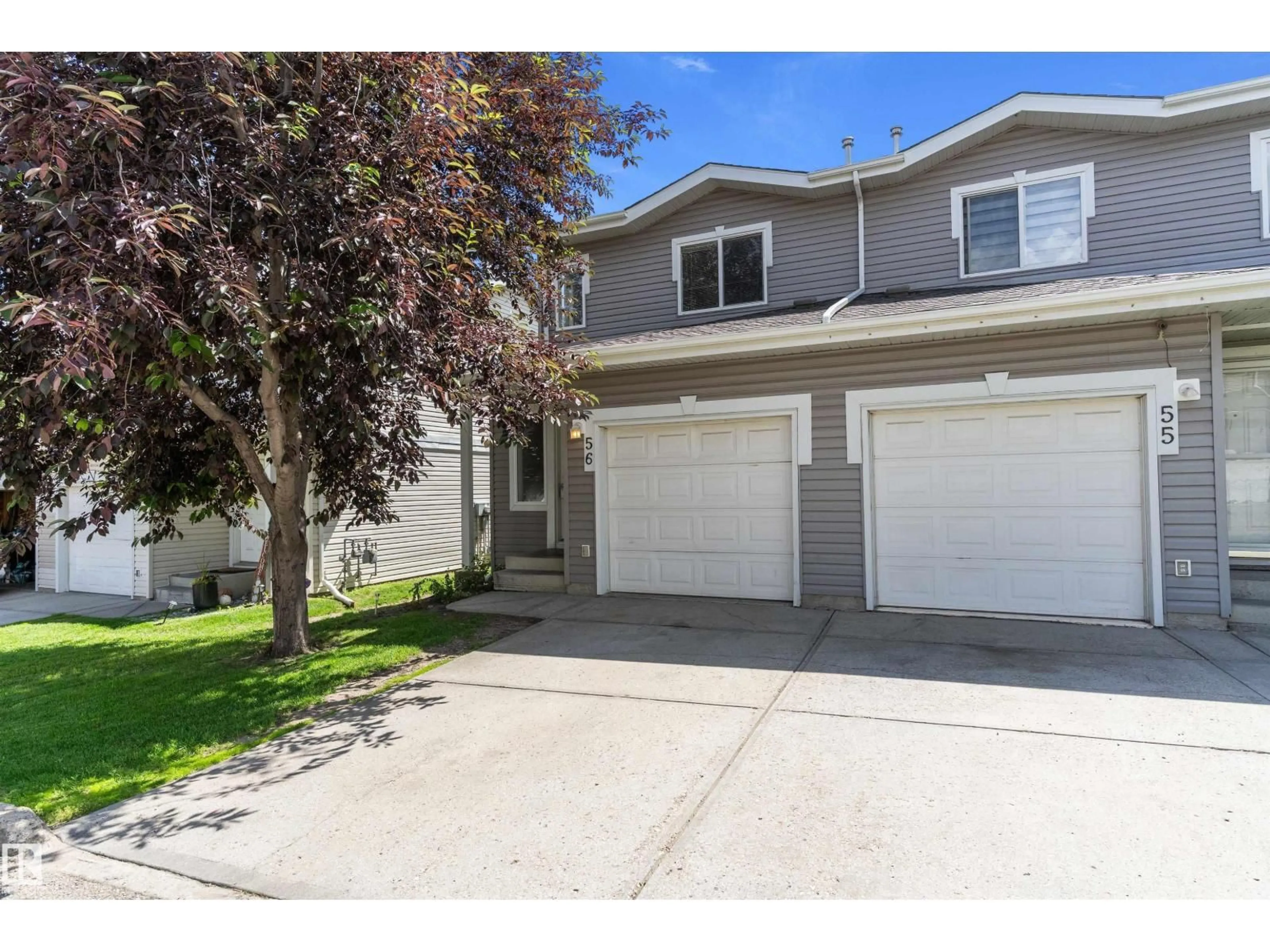 Home with vinyl exterior material, street for 130 - 56 HYNDMAN CR, Edmonton Alberta T5A0E8