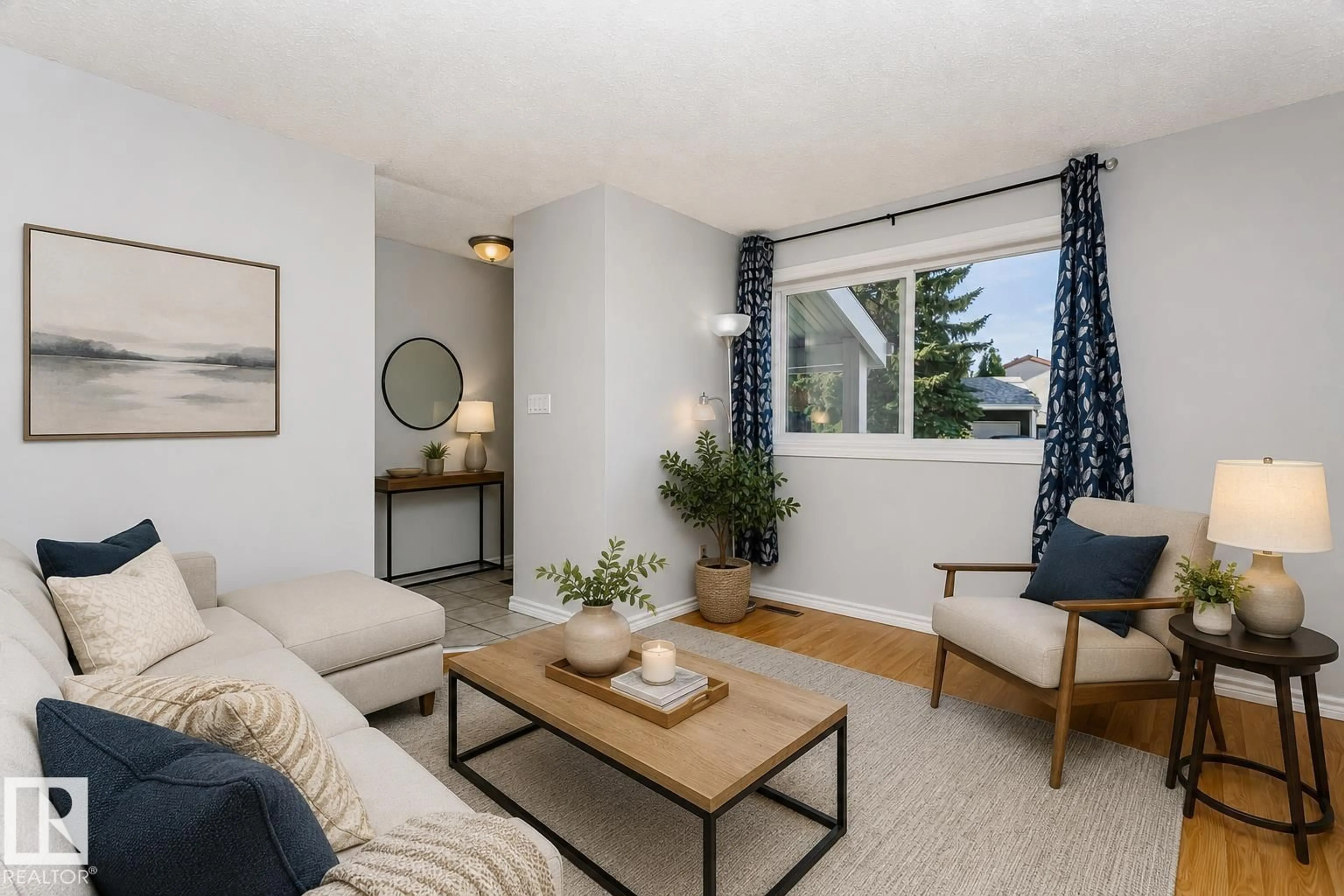 Living room with furniture, unknown for 5510 92C AV, Edmonton Alberta T6B2K6