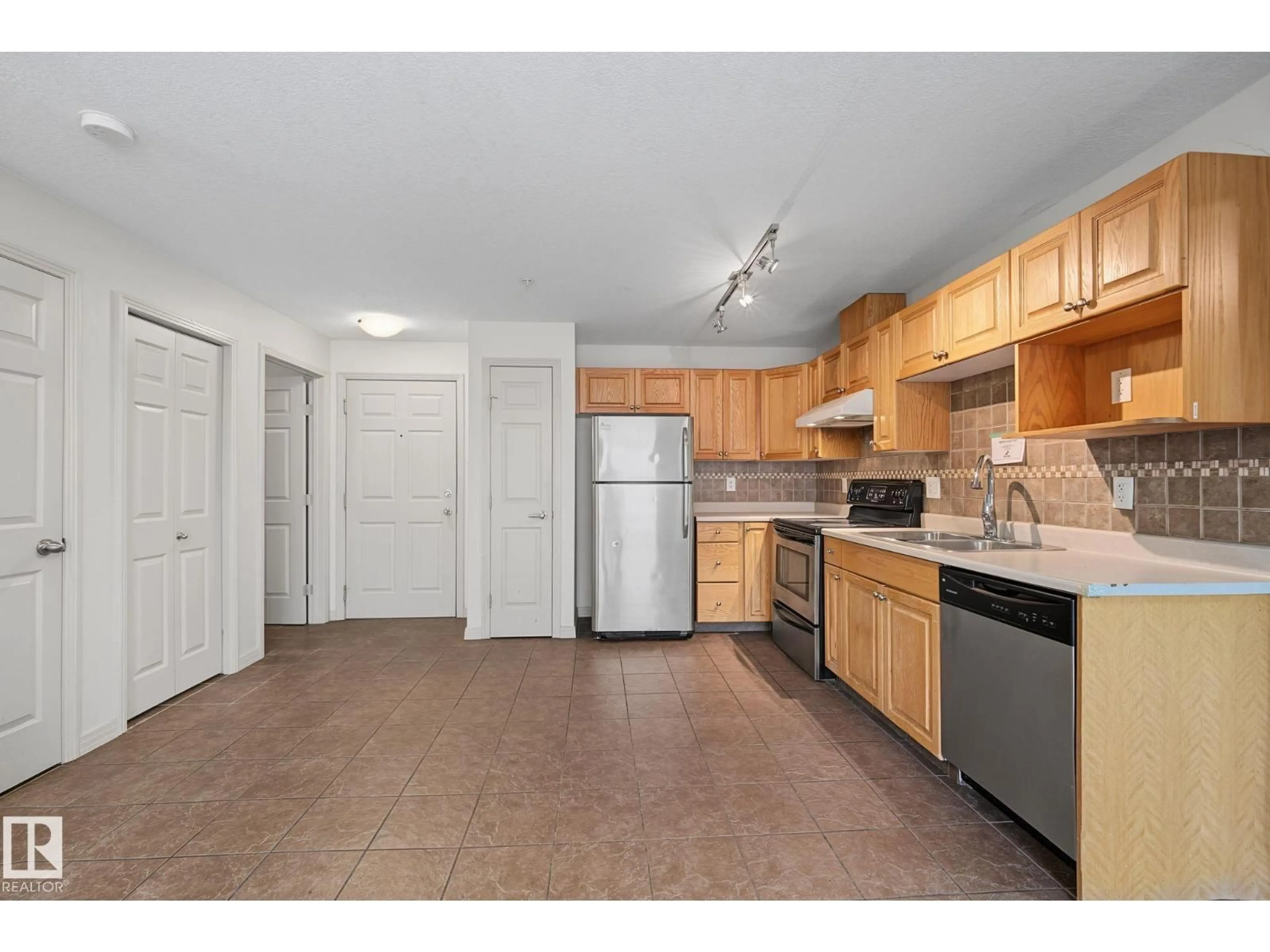 Standard kitchen, unknown for #111 - 5005 165 AV, Edmonton Alberta T5Y0L8
