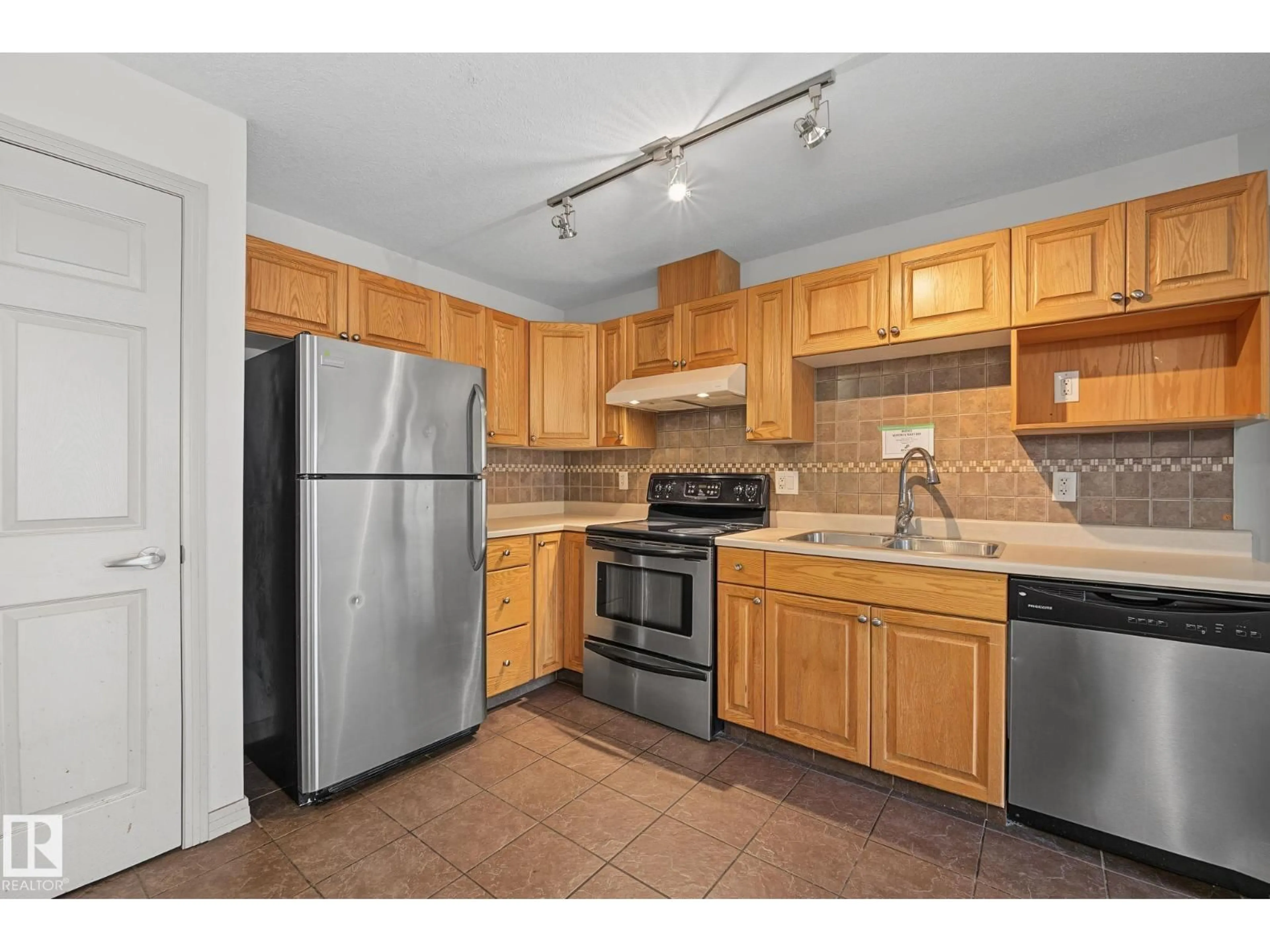 Standard kitchen, unknown for #111 - 5005 165 AV, Edmonton Alberta T5Y0L8