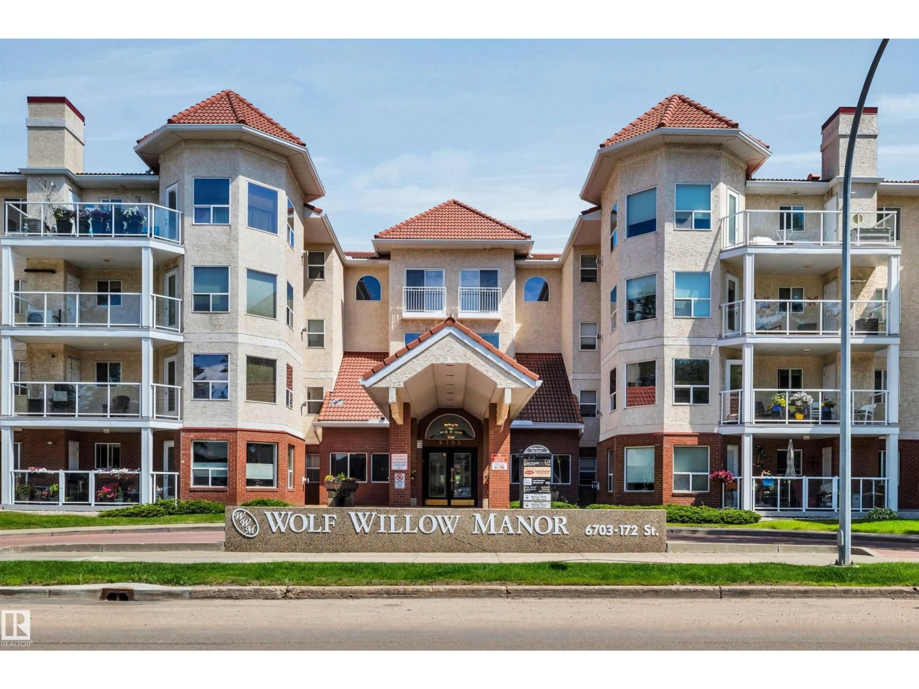 Home with vinyl exterior material, water/lake/river/ocean view for #114 - 6703 172 ST, Edmonton Alberta T5T6H9
