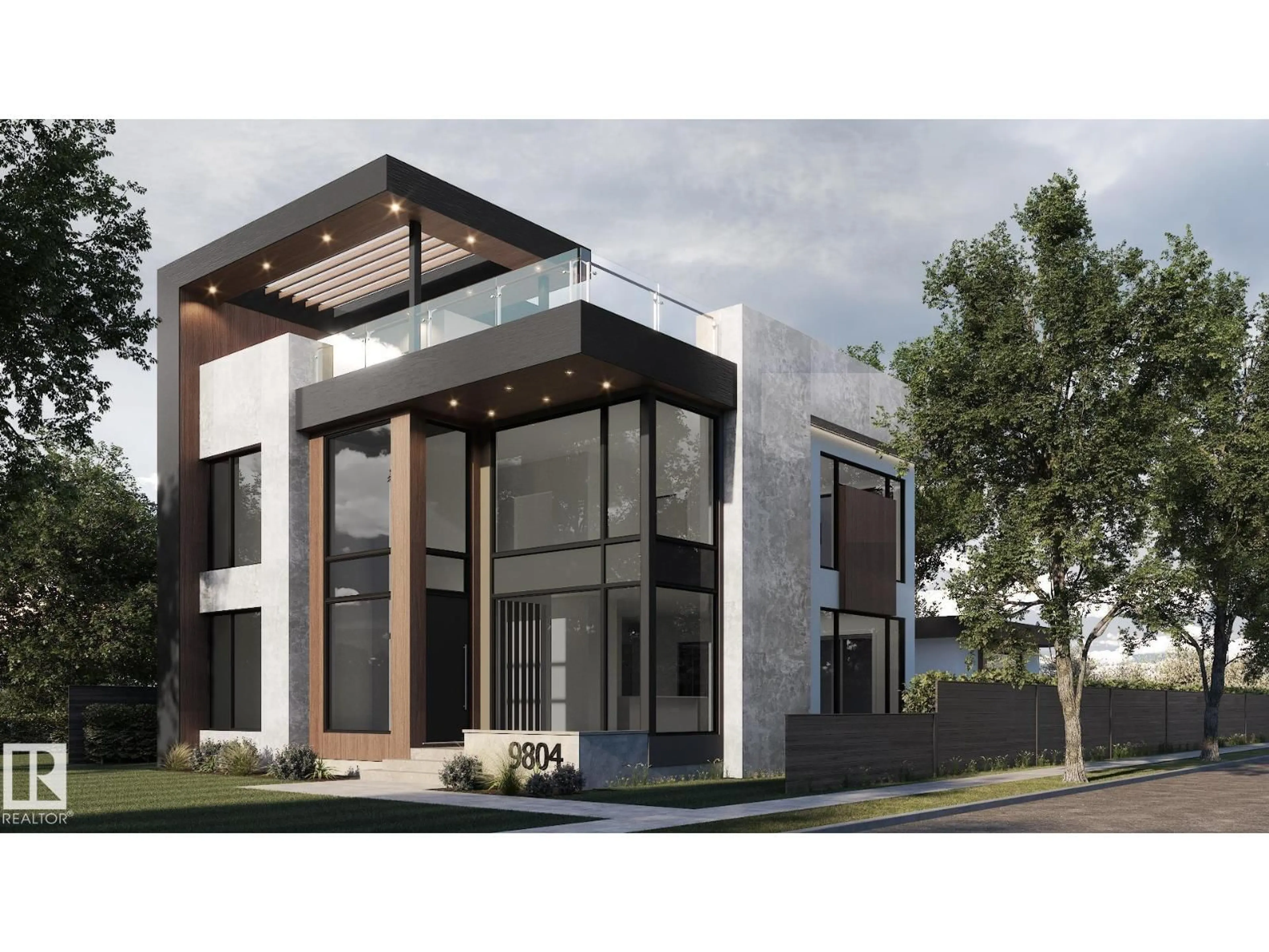 Home with brick exterior material, building for 9804 143 ST, Edmonton Alberta T5N2R5