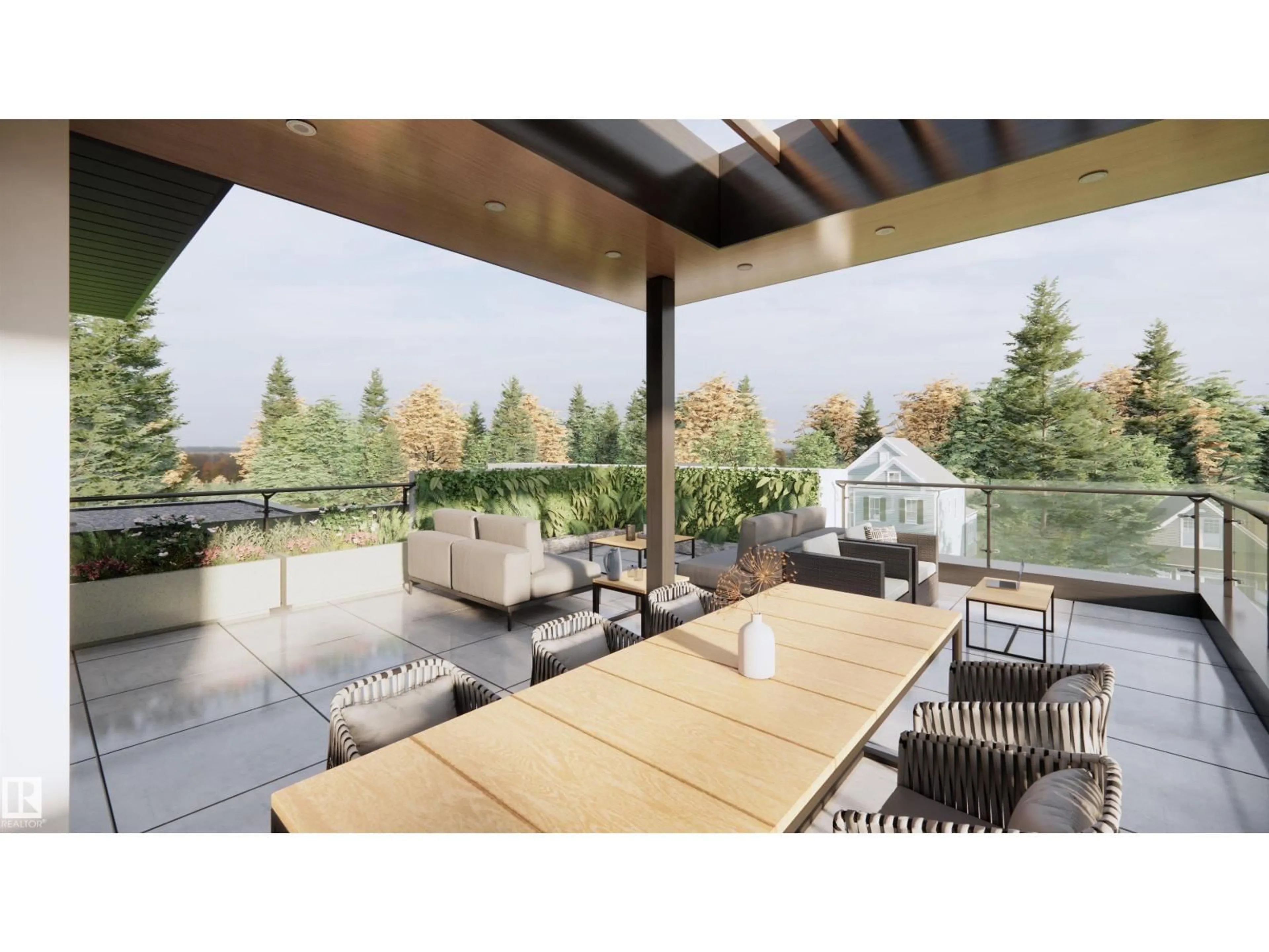 Patio, unknown for 9804 143 ST, Edmonton Alberta T5N2R5