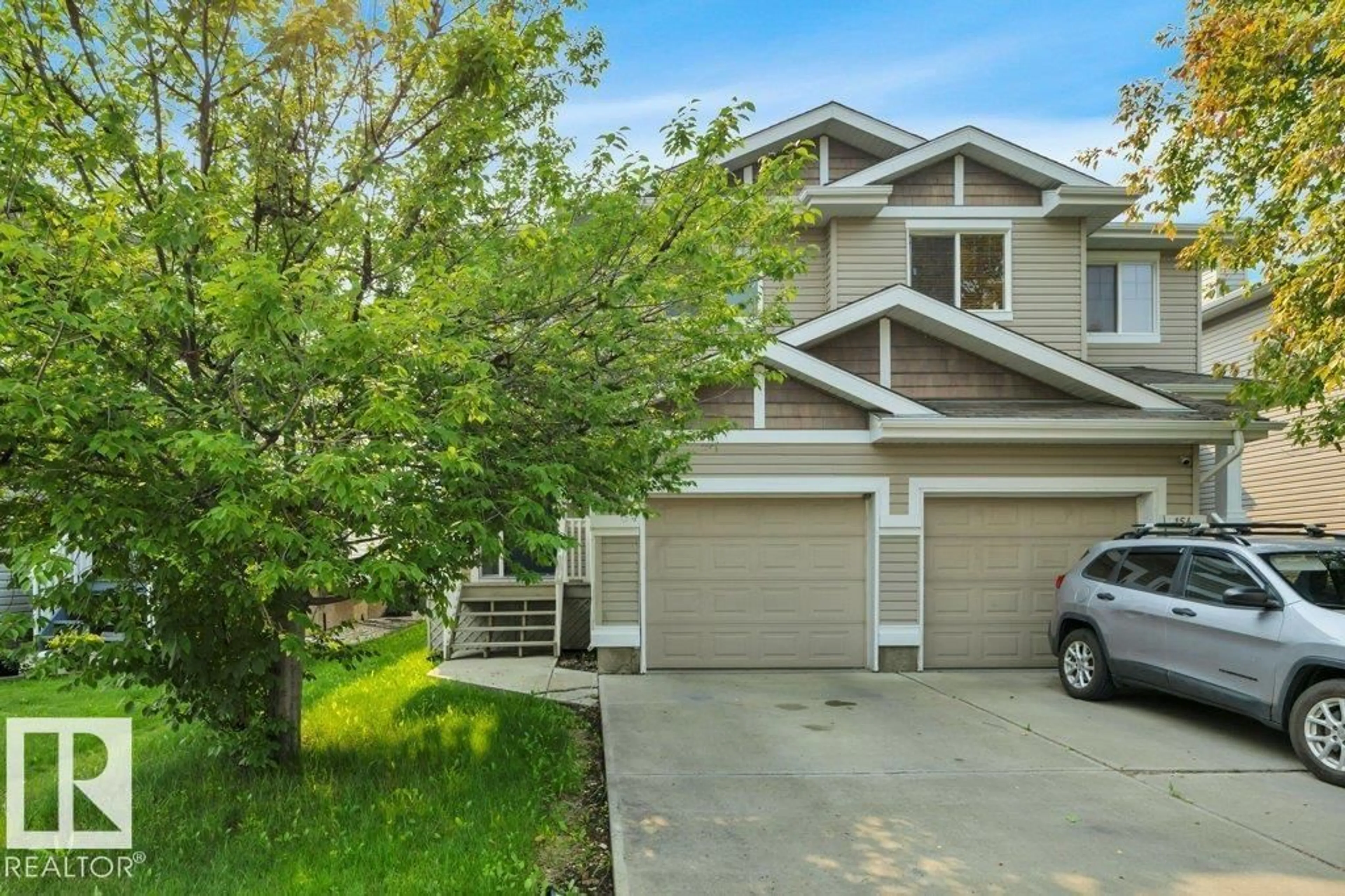 A pic from outside/outdoor area/front of a property/back of a property/a pic from drone, street for 152 KEYSTONE CR, Leduc Alberta T9E0J5