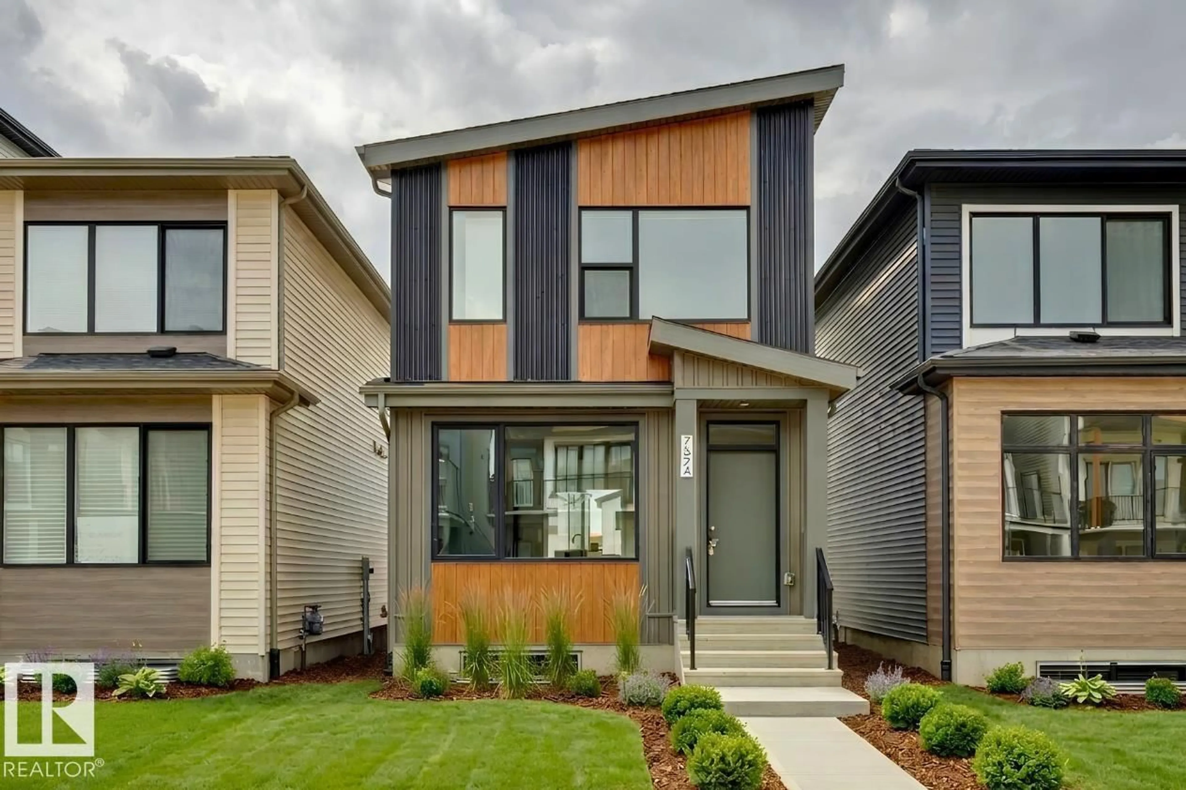 Home with brick exterior material, street for LI SW - 7524 KLAPSTEIN LINK, Edmonton Alberta T6W5S7