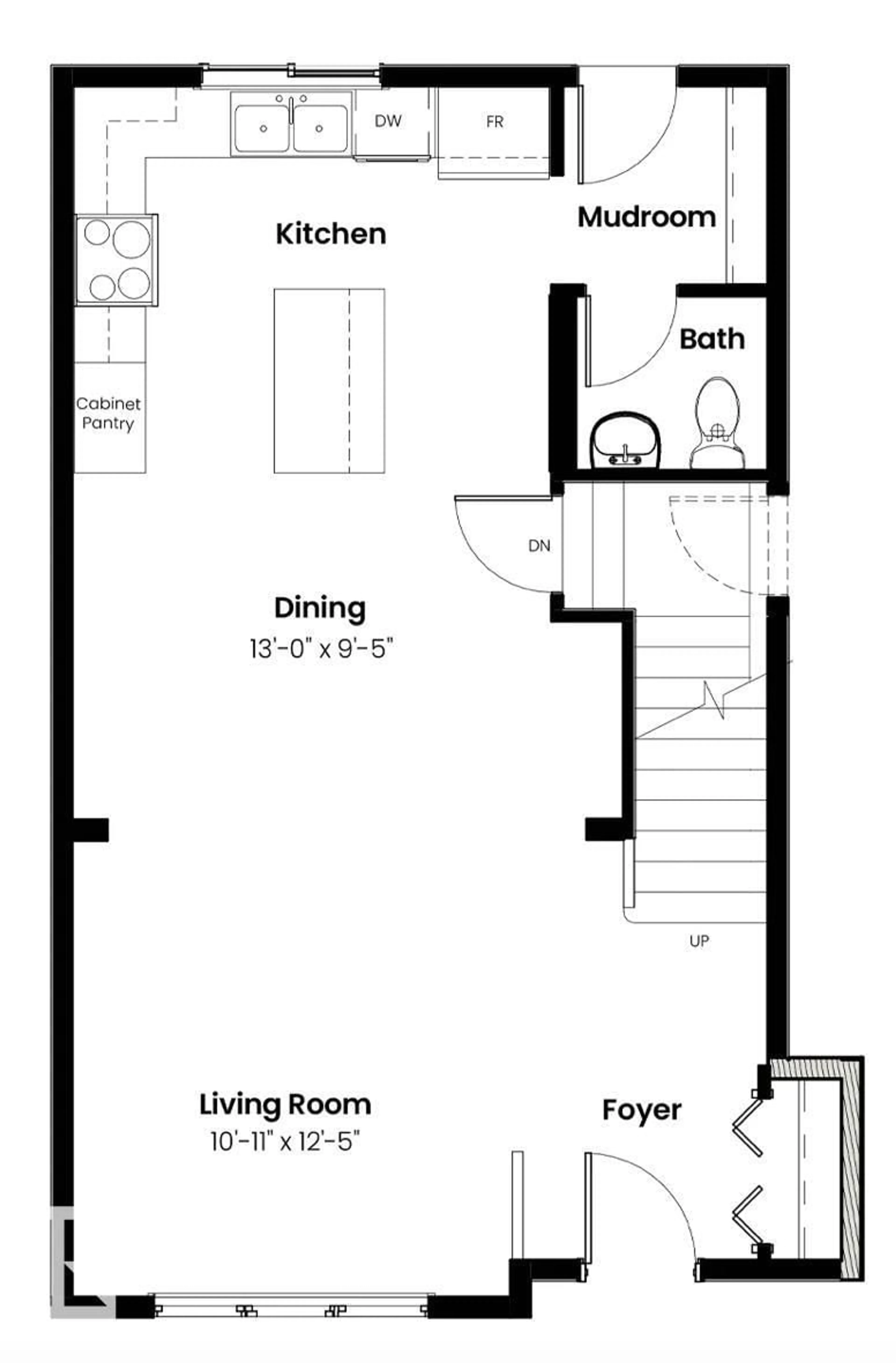 Floor plan for 3319 ROY BROWN WY, Edmonton Alberta T5E6Z9