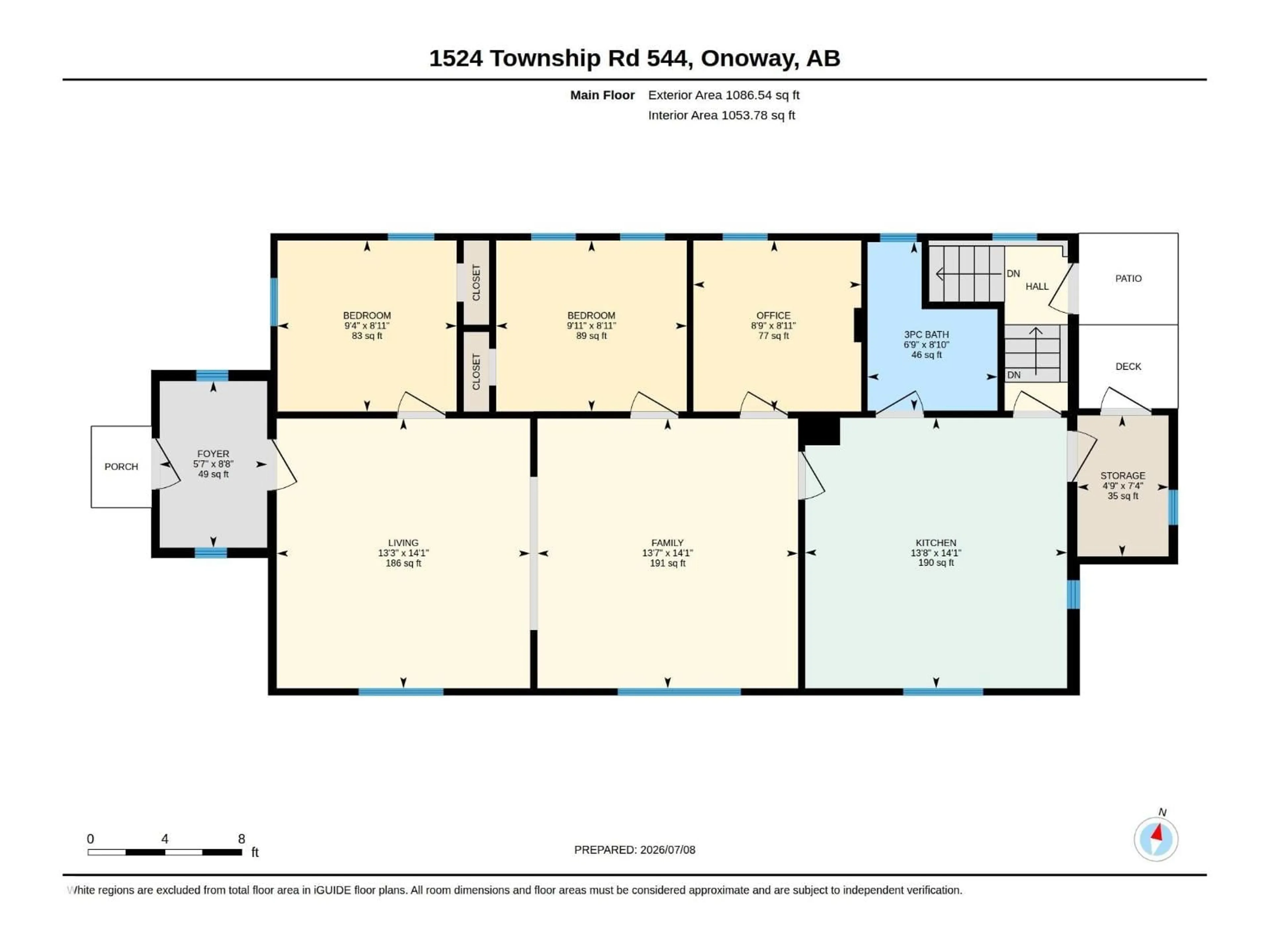 Floor plan for 1524A TWP ROAD 544, Rural Lac Ste. Anne County Alberta T0E1V0
