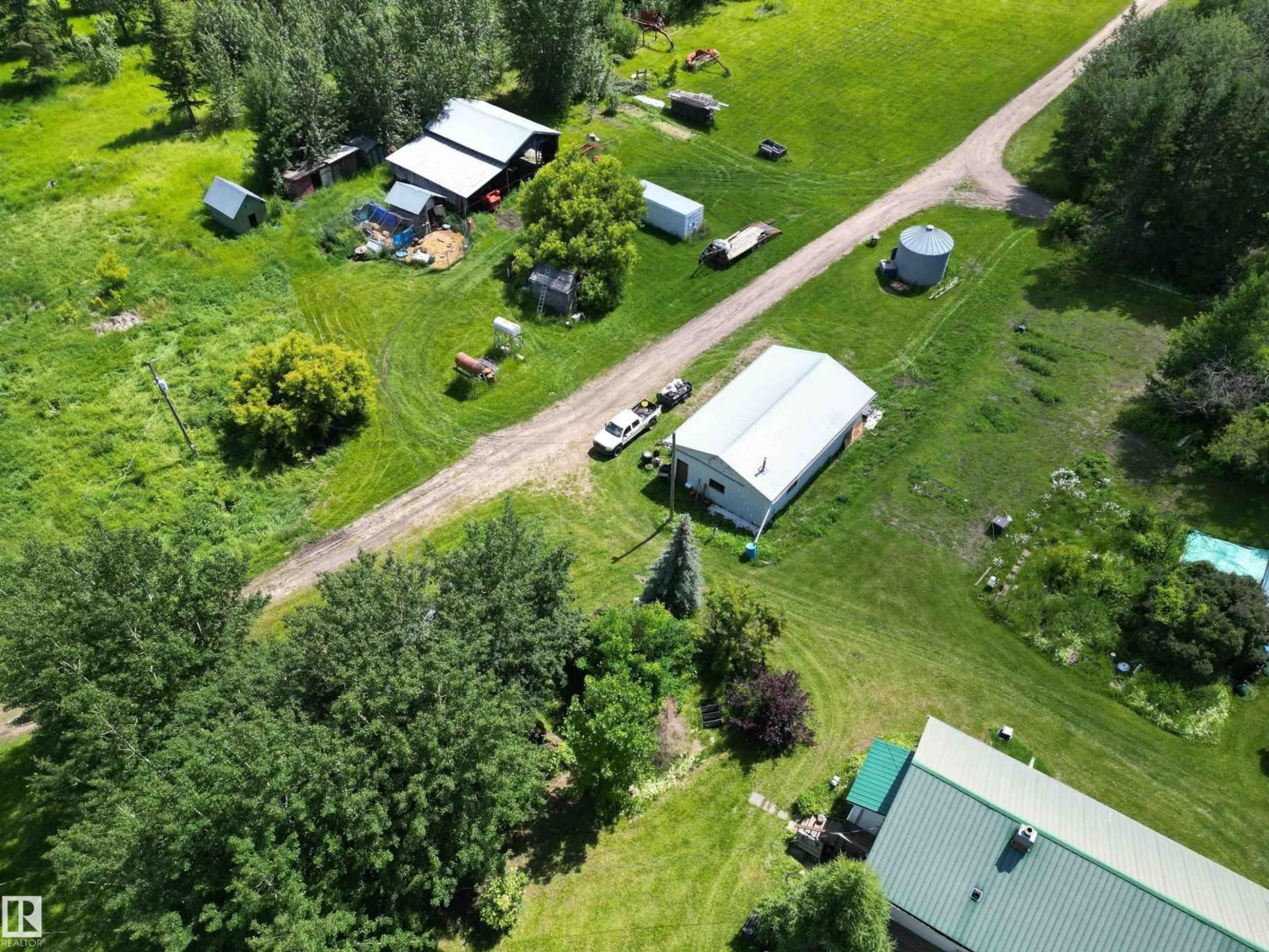 A pic from outside/outdoor area/front of a property/back of a property/a pic from drone, unknown for 1524A TWP ROAD 544, Rural Lac Ste. Anne County Alberta T0E1V0