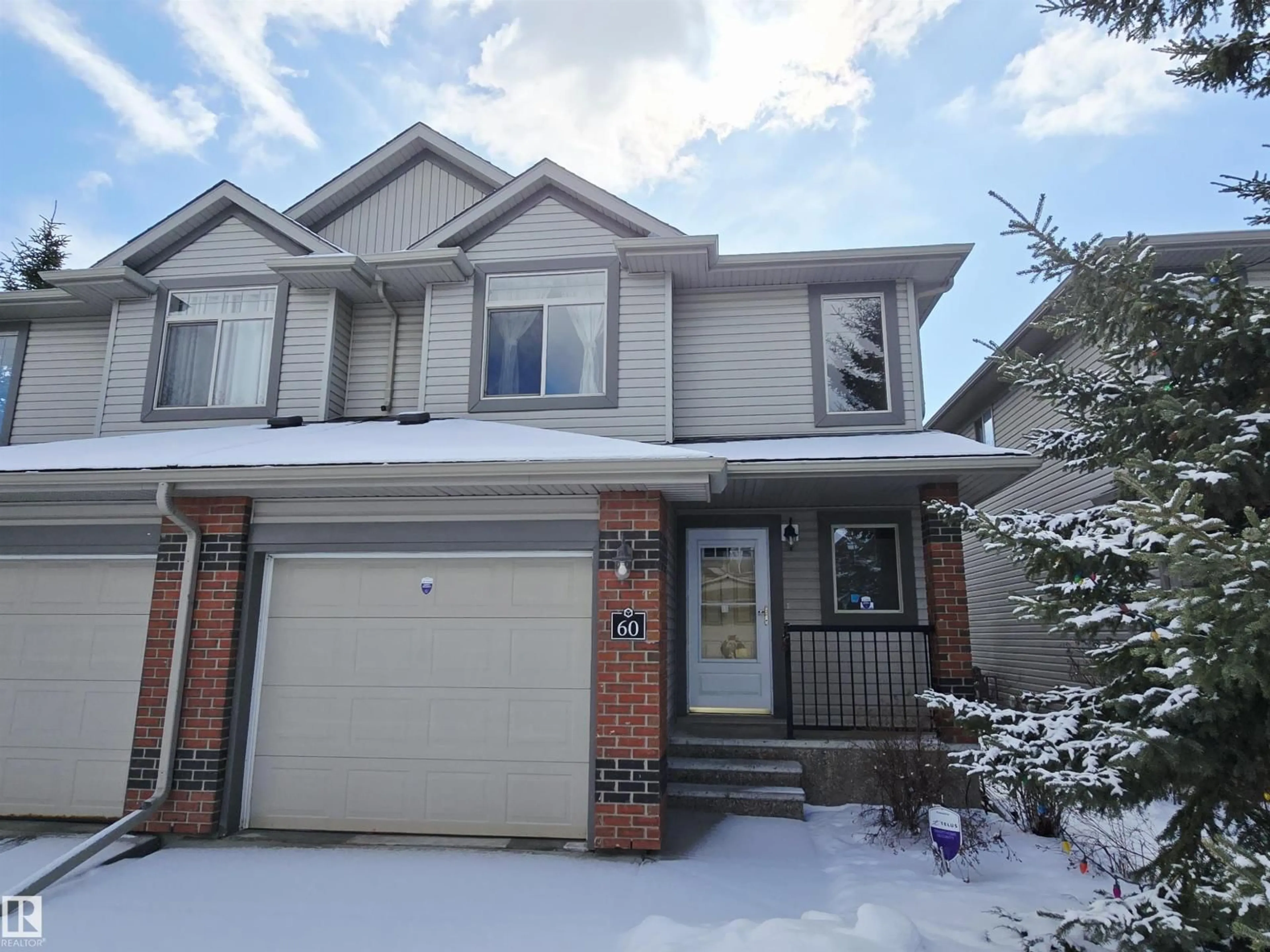 Home with brick exterior material, street for 60 1128 156 ST NW, Edmonton Alberta T6R0C9
