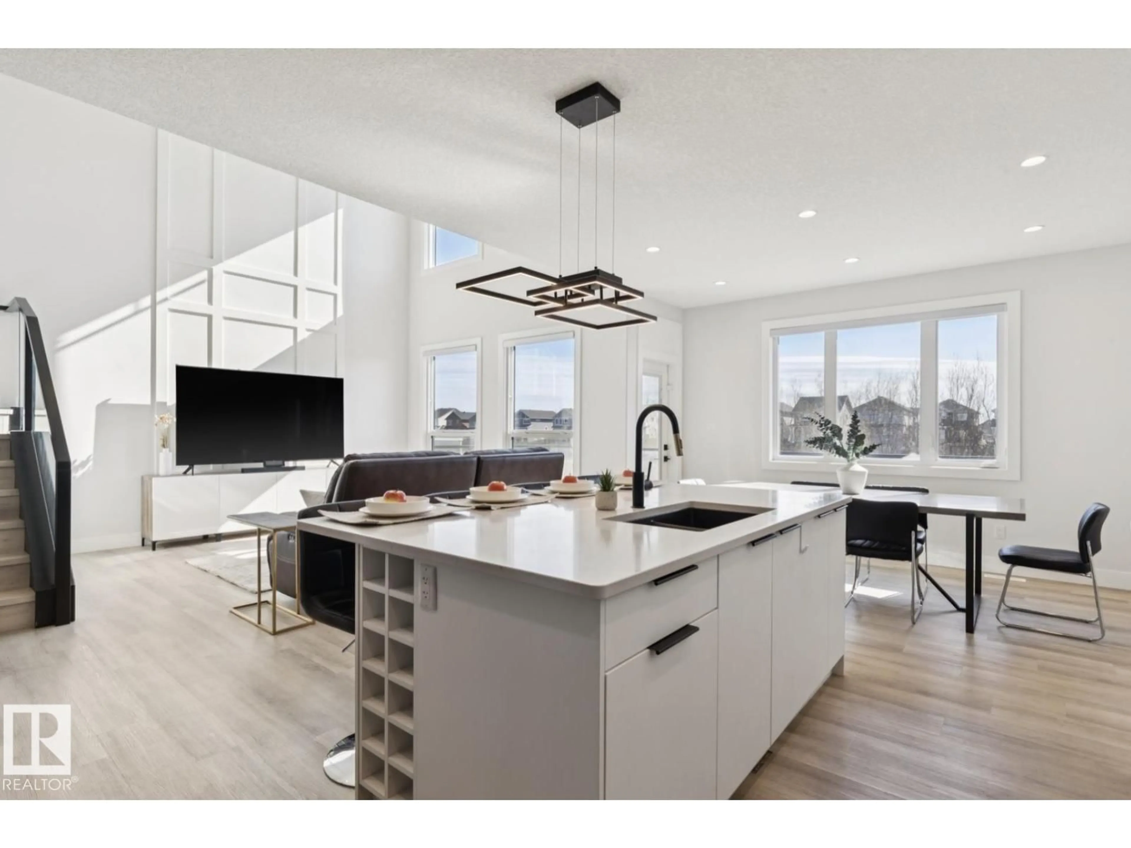 Open concept kitchen, unknown for NW - 9751 223 ST, Edmonton Alberta T5T7B6