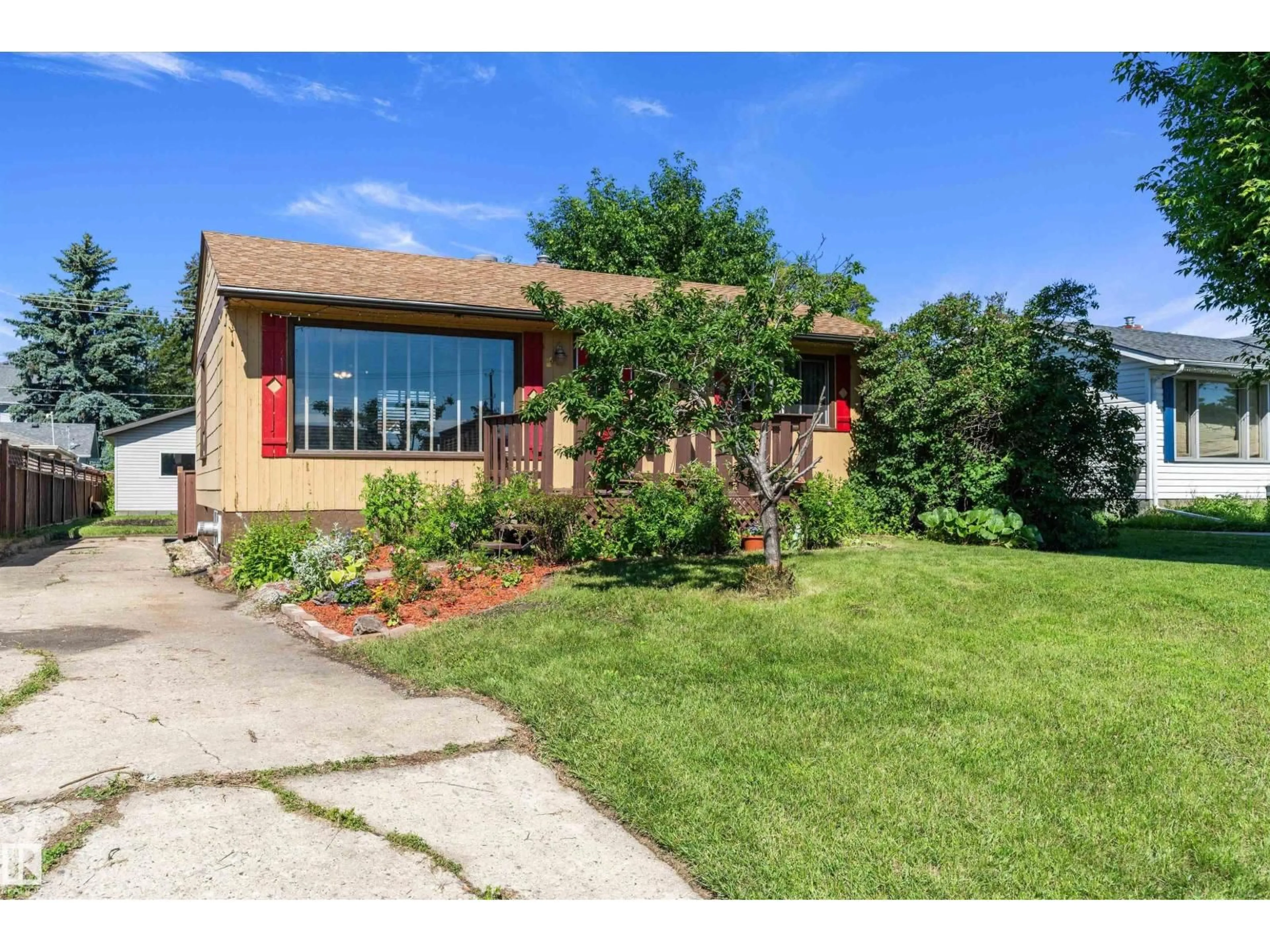 Home with brick exterior material, street for 8936 154 ST, Edmonton Alberta T5R1S8