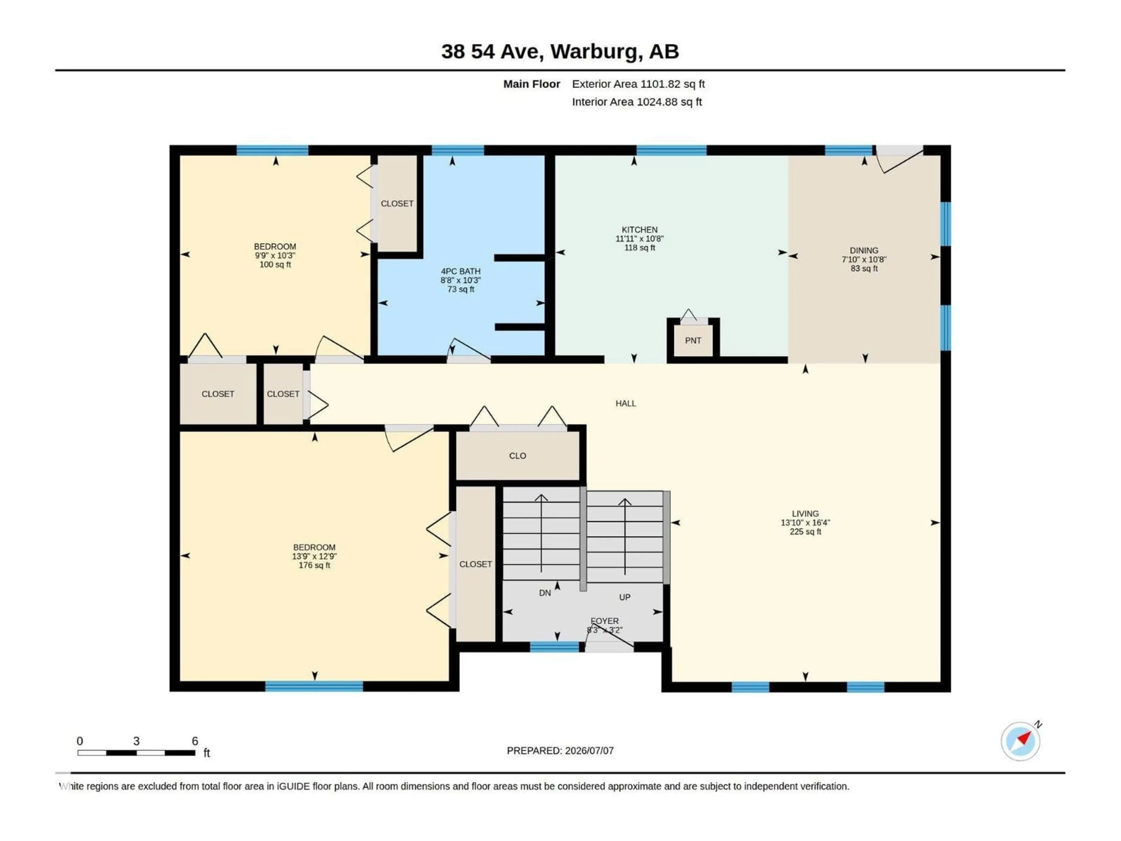 Floor plan for 38 WOODBEND CR, Warburg Alberta T0C2T0