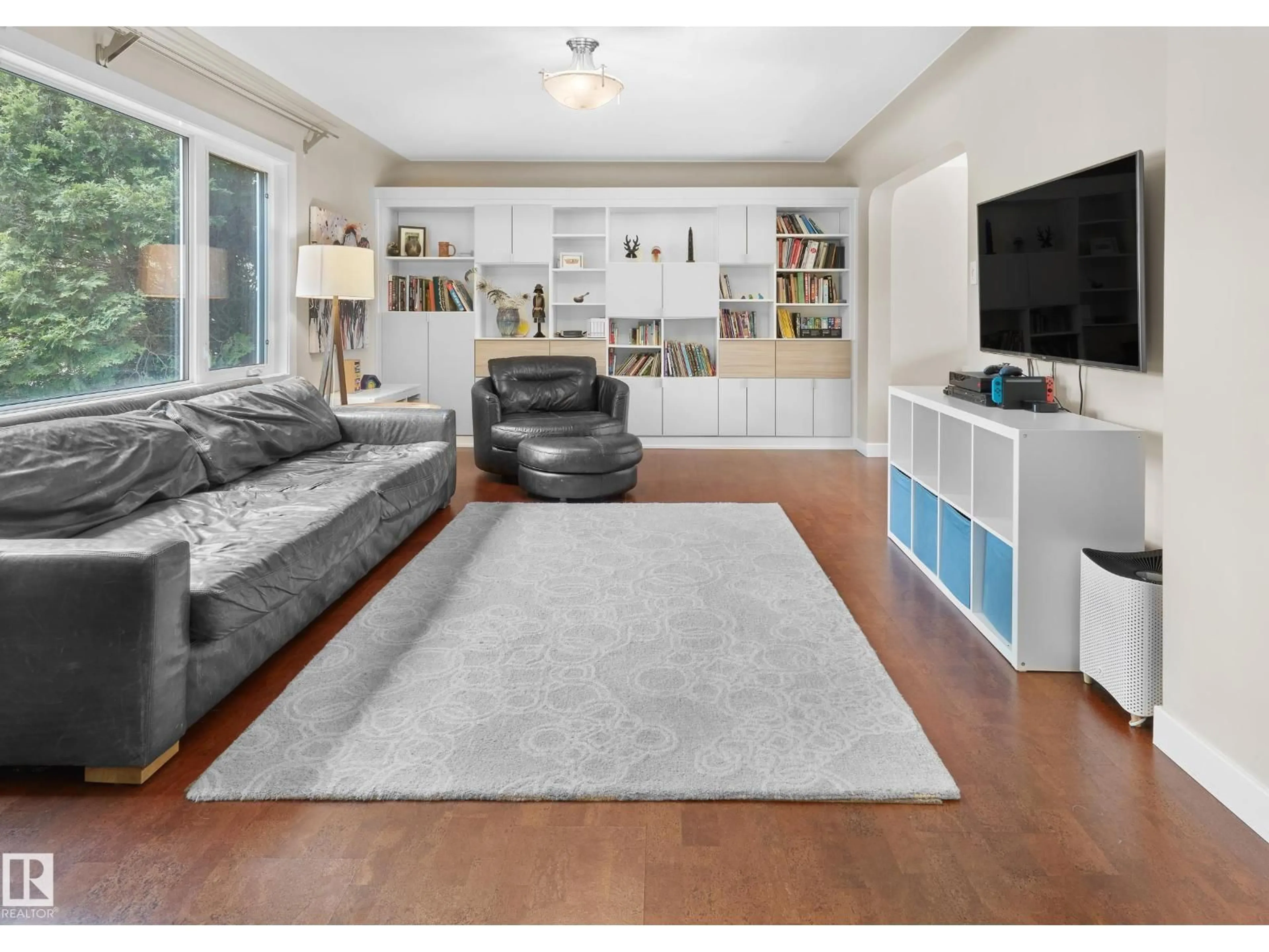 Living room with furniture, unknown for 9717 143 ST, Edmonton Alberta T5N2R3