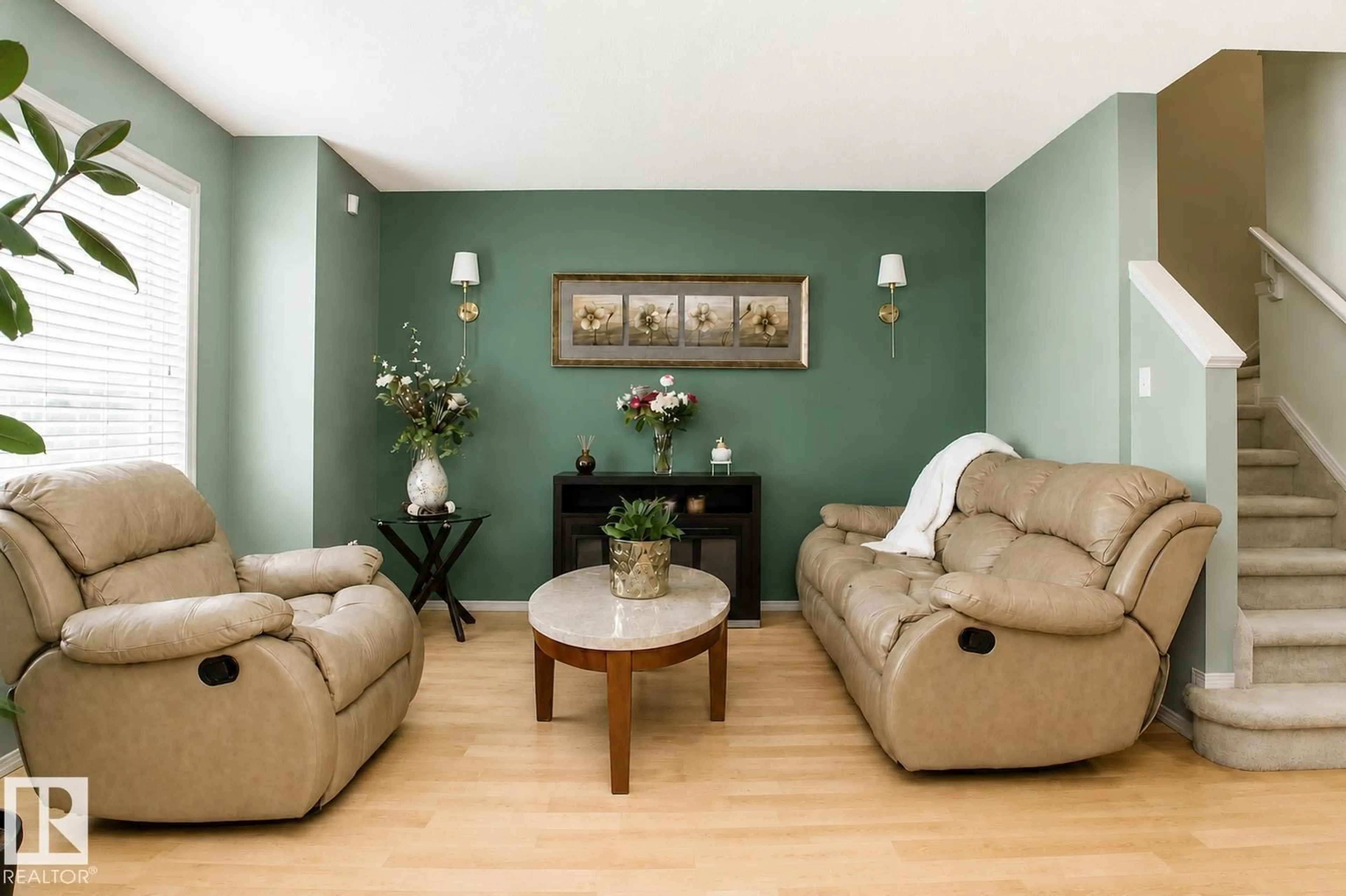 Living room with furniture, unknown for NW - 17311 90 ST, Edmonton Alberta T5Z3W6