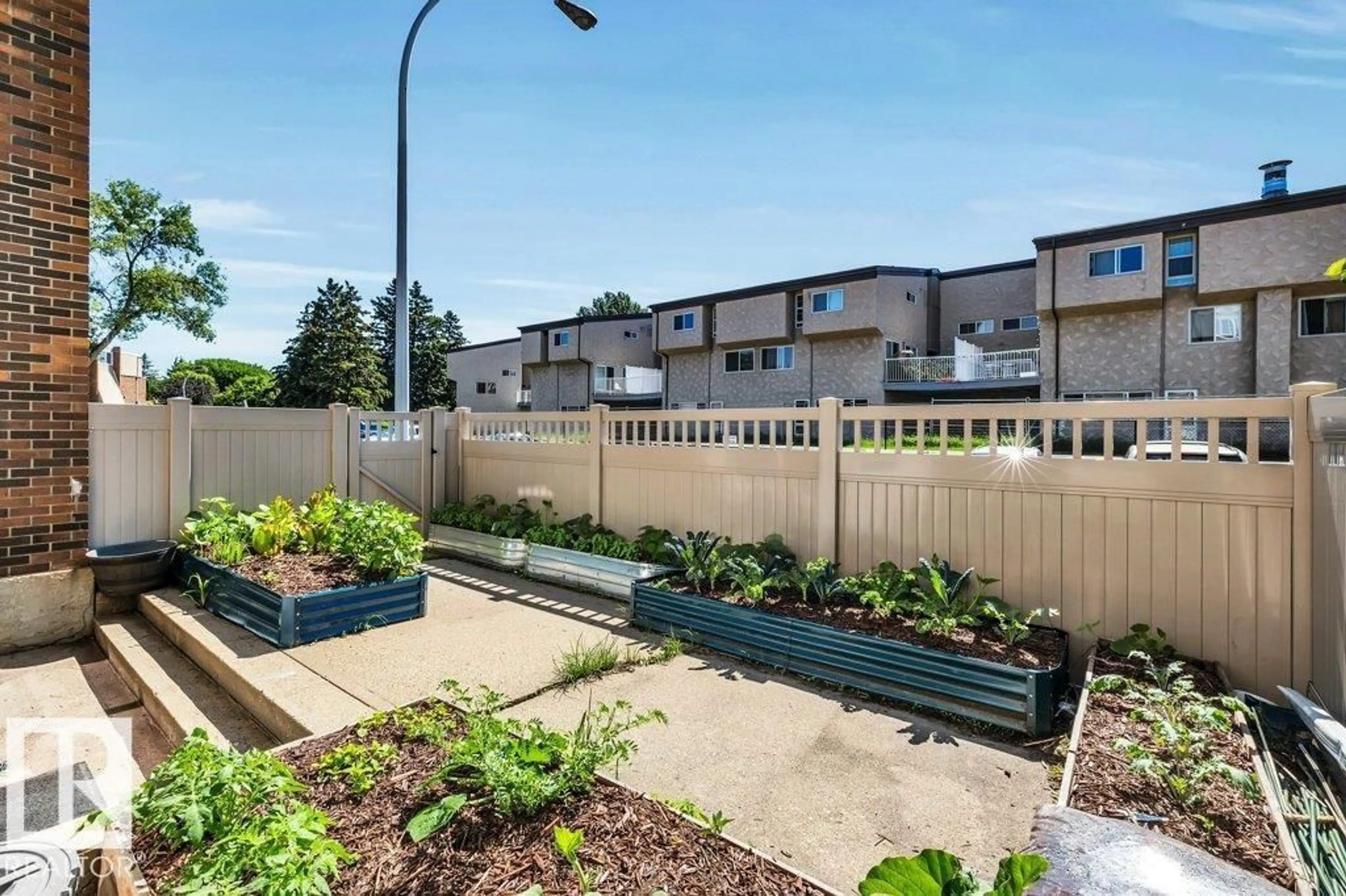 Patio, street for #102 - 7805 159 ST, Edmonton Alberta T5R2E1
