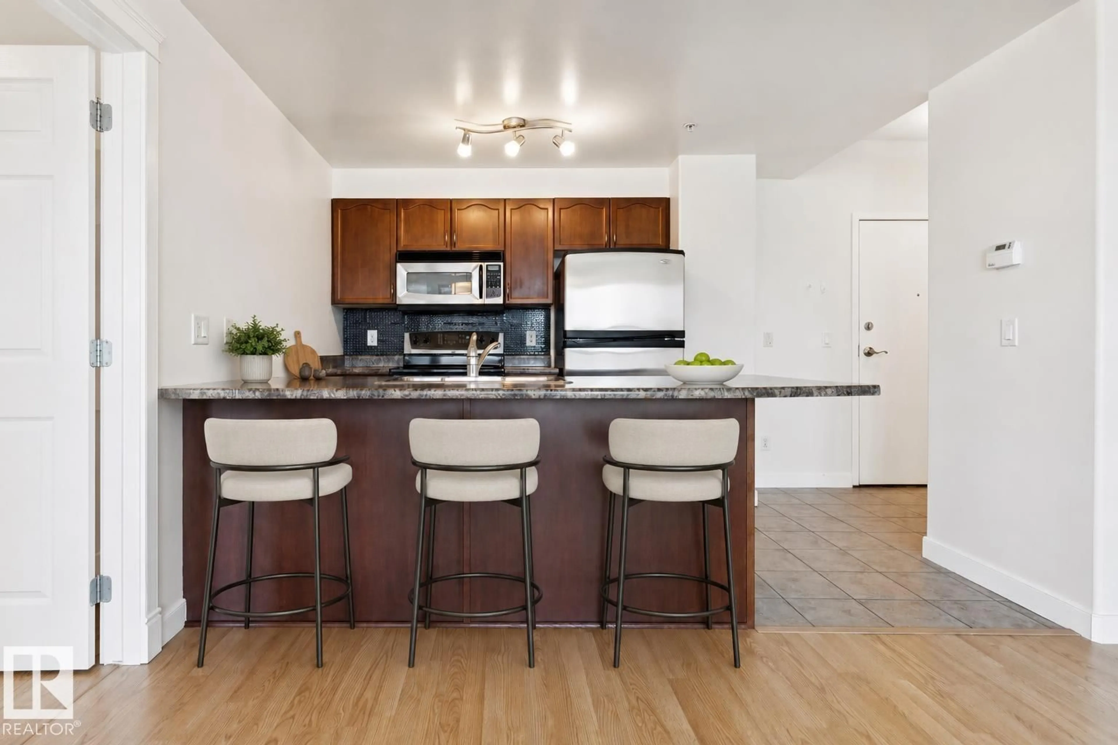 Open concept kitchen, unknown for 806 - 9939 109 ST NW, Edmonton Alberta T5K1H6