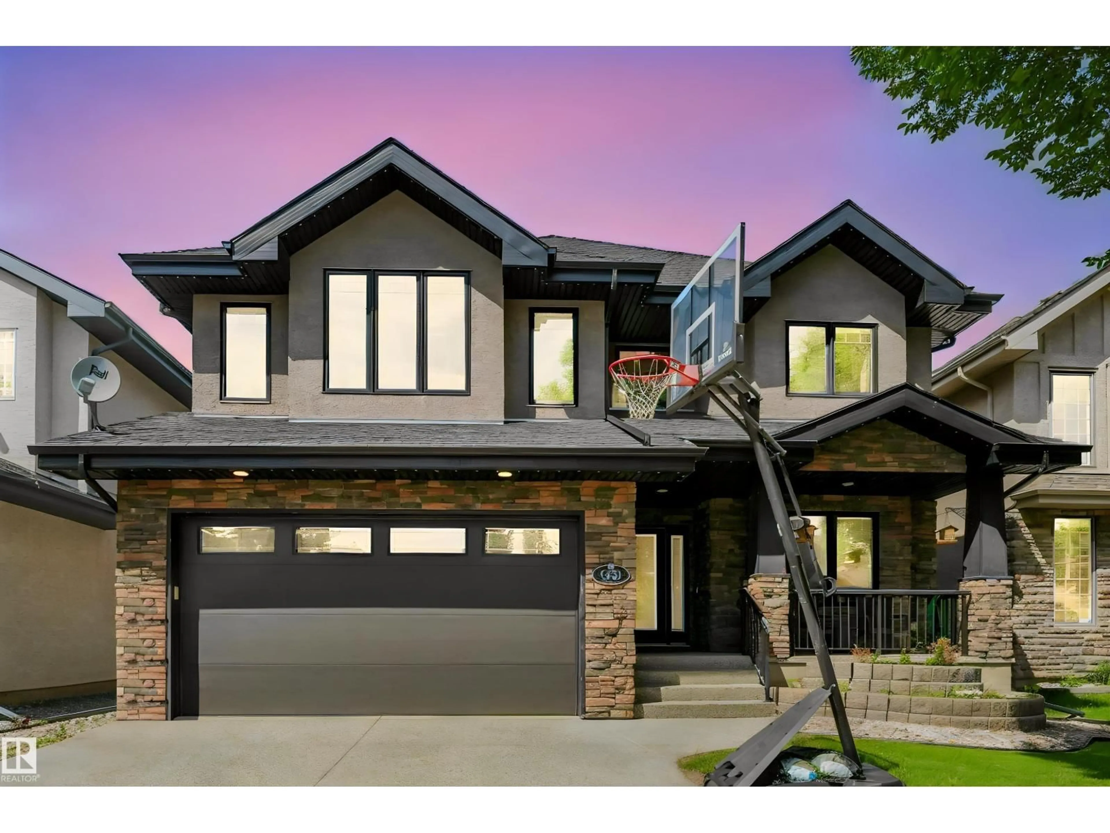 Home with brick exterior material, street for 1231 TREDGER CT, Edmonton Alberta T6R0B1