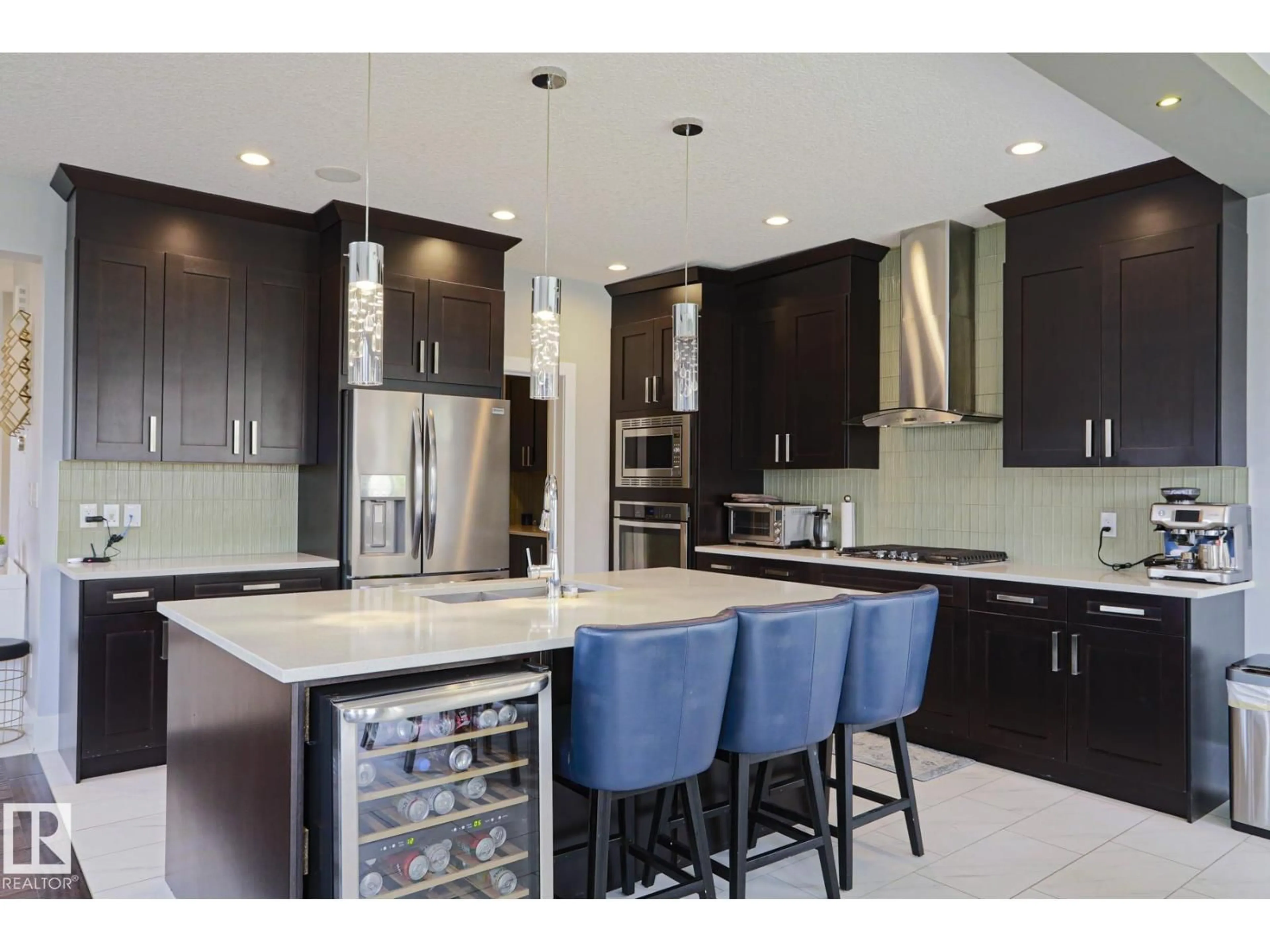 Contemporary kitchen, unknown for SW - 1304 AINSLIE WD, Edmonton Alberta T6W3G1