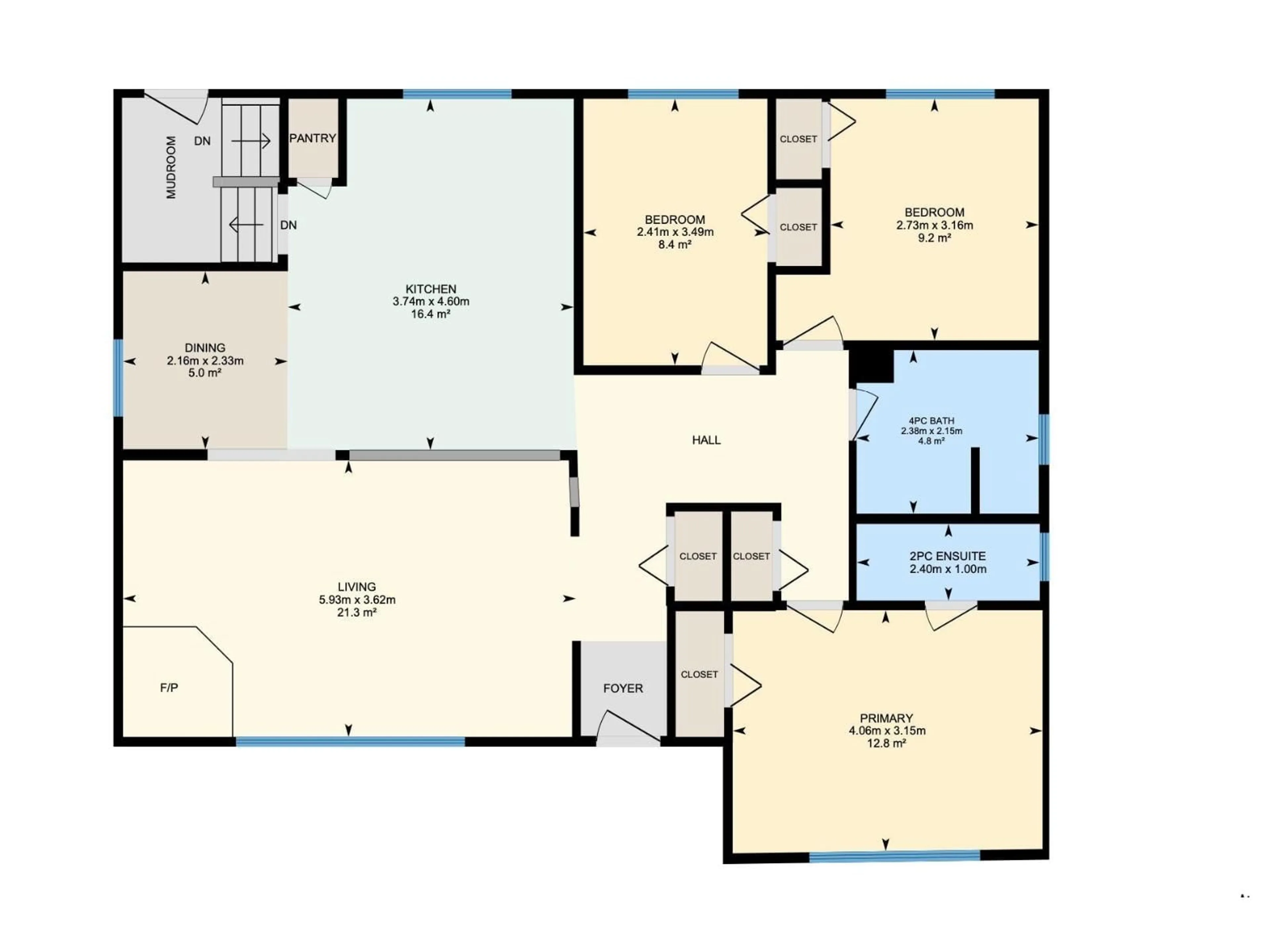 Floor plan for 7 CAMELOT CR, Leduc Alberta T9E4L4