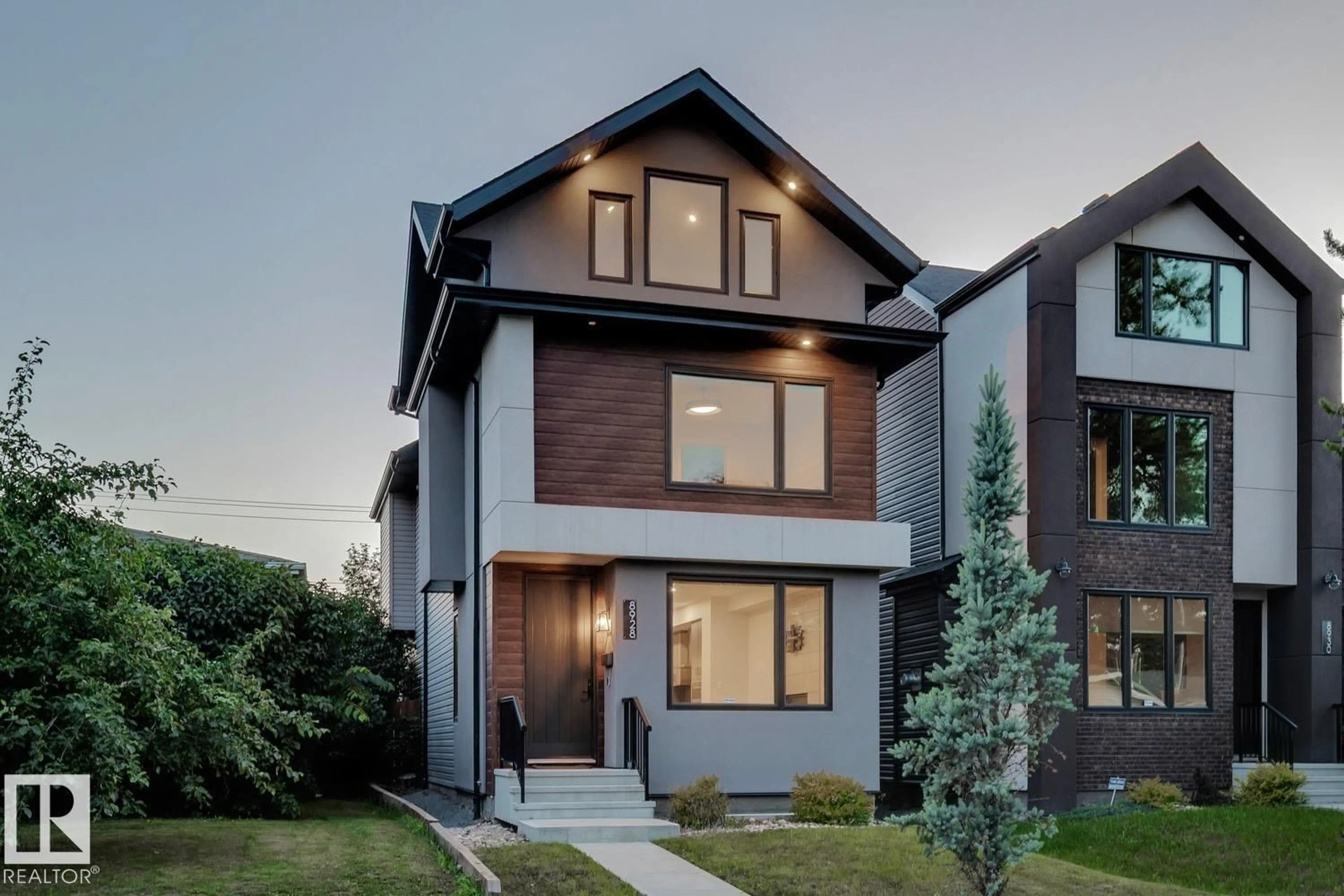 Home with brick exterior material, street for 8928 148 ST NW, Edmonton Alberta T5R1A1