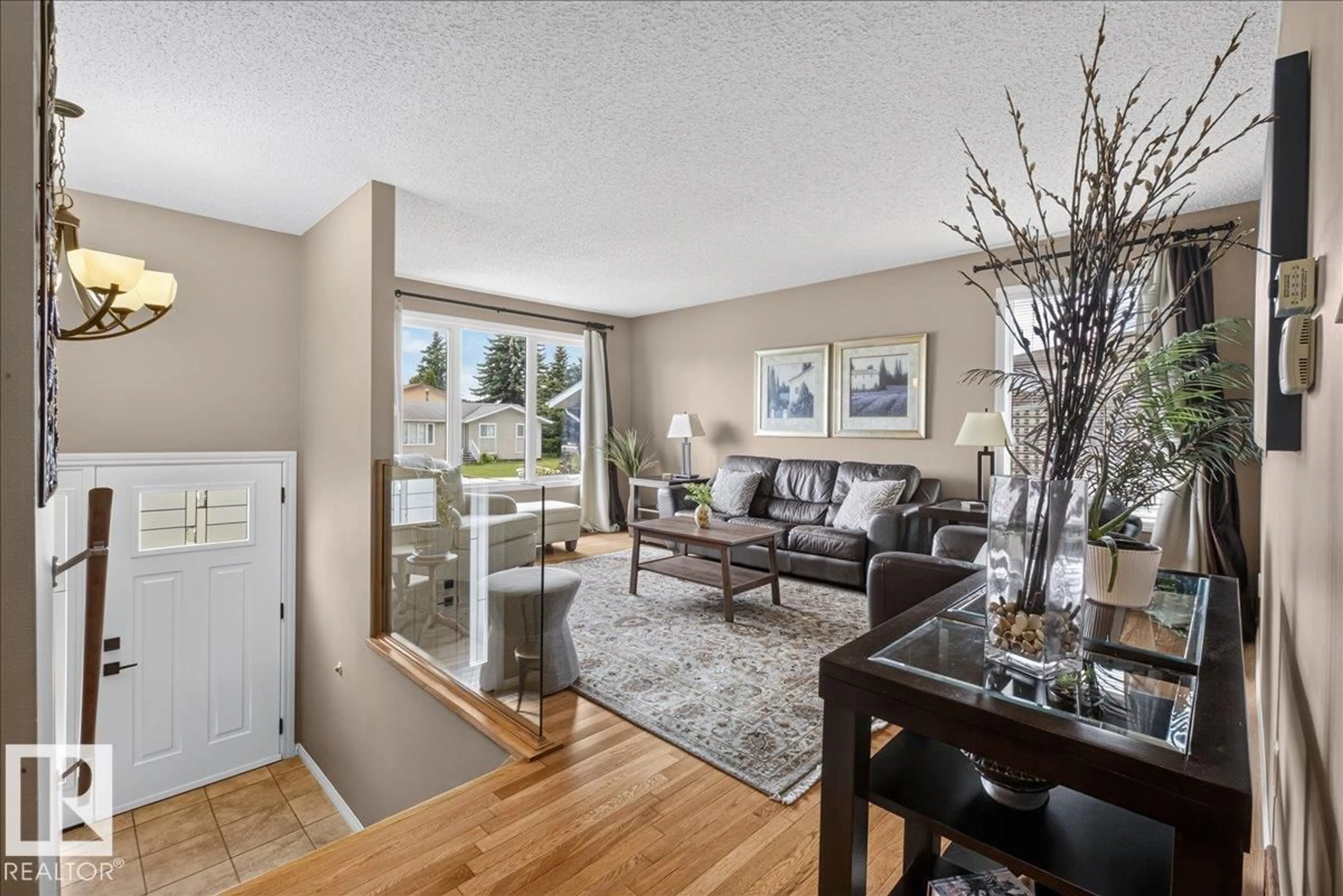 Living room with furniture, unknown for 5414 17A AV, Edmonton Alberta T6L1L2
