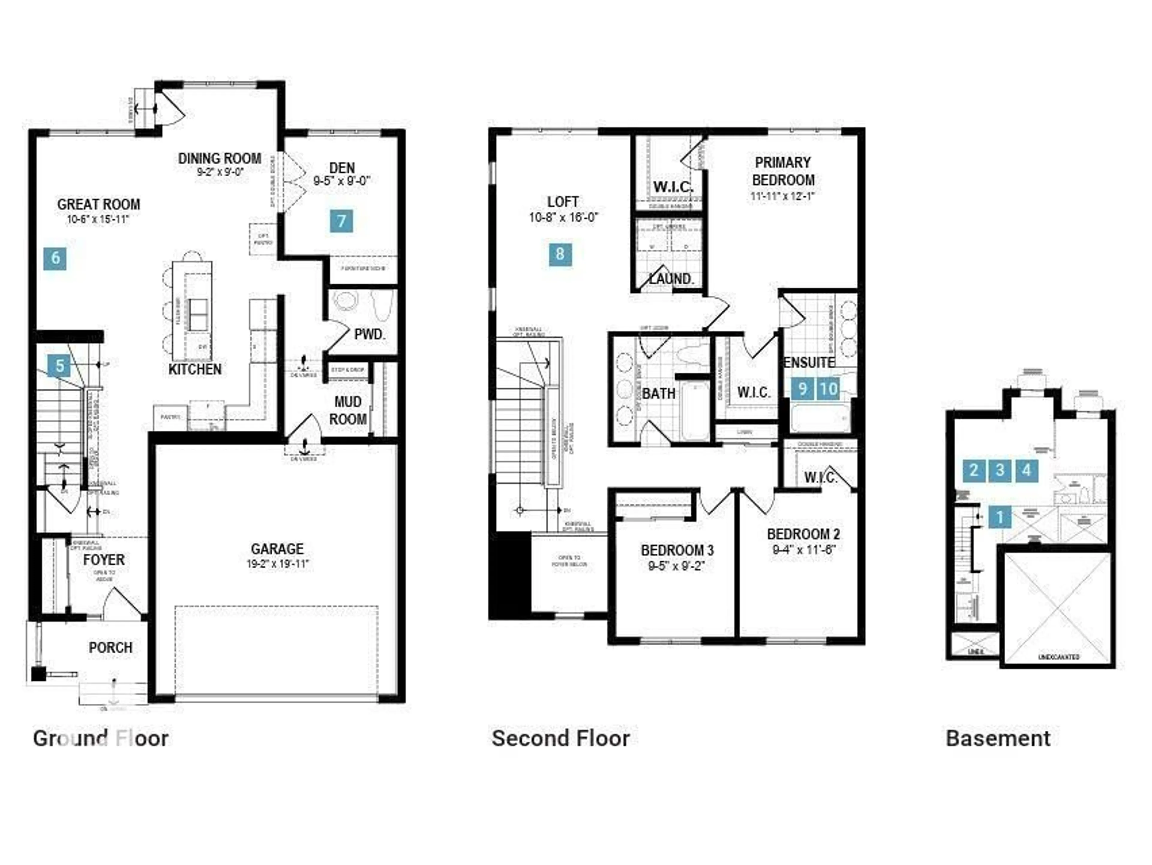 Floor plan for 1276 STONESIDE RD, Sherwood Park Alberta T8H3B4