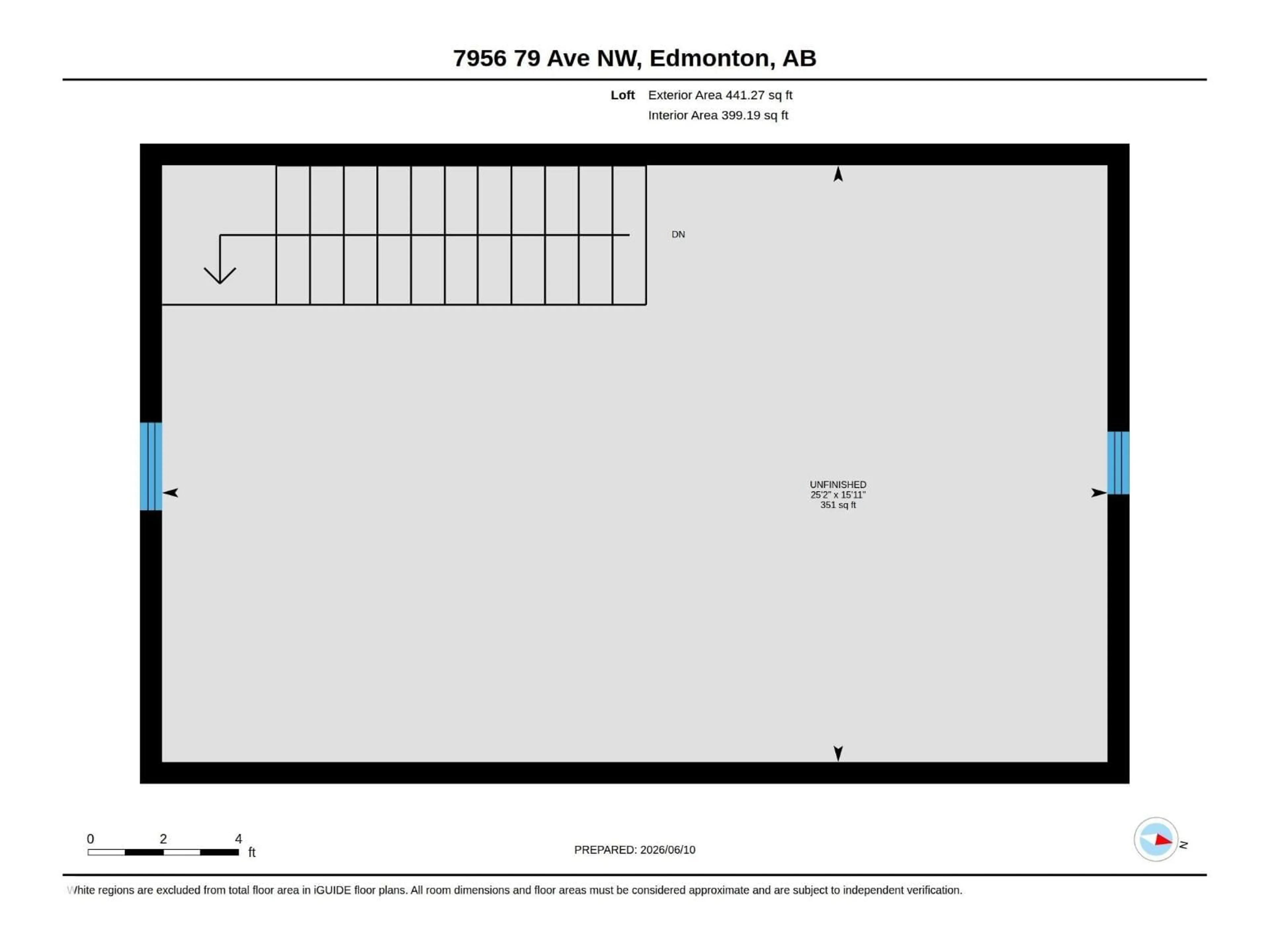 Floor plan for 7956 80 AVE NW, Edmonton Alberta T6C0S6