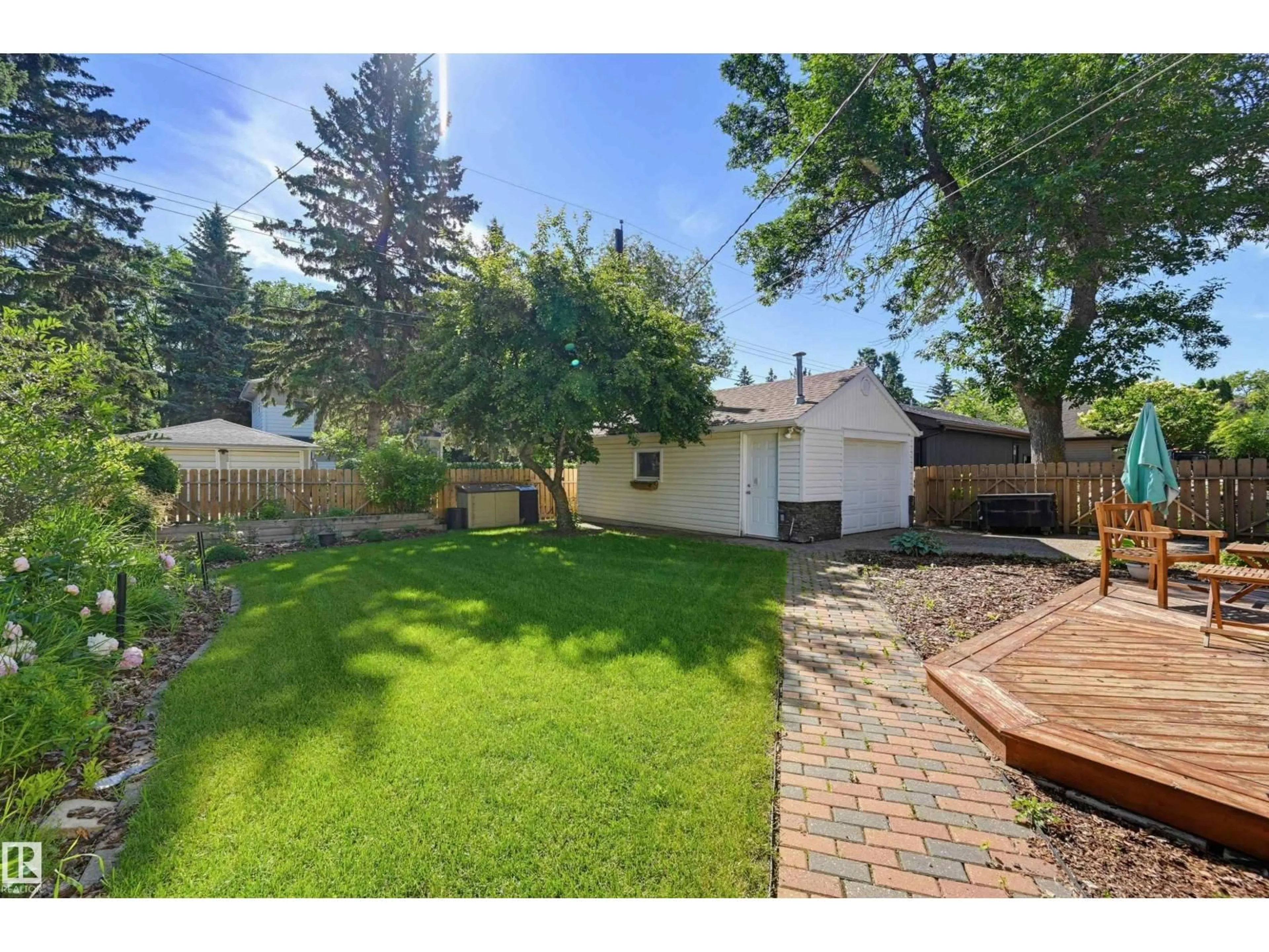A pic from outside/outdoor area/front of a property/back of a property/a pic from drone, street for NW - 9247 148 ST, Edmonton Alberta T5R1A4
