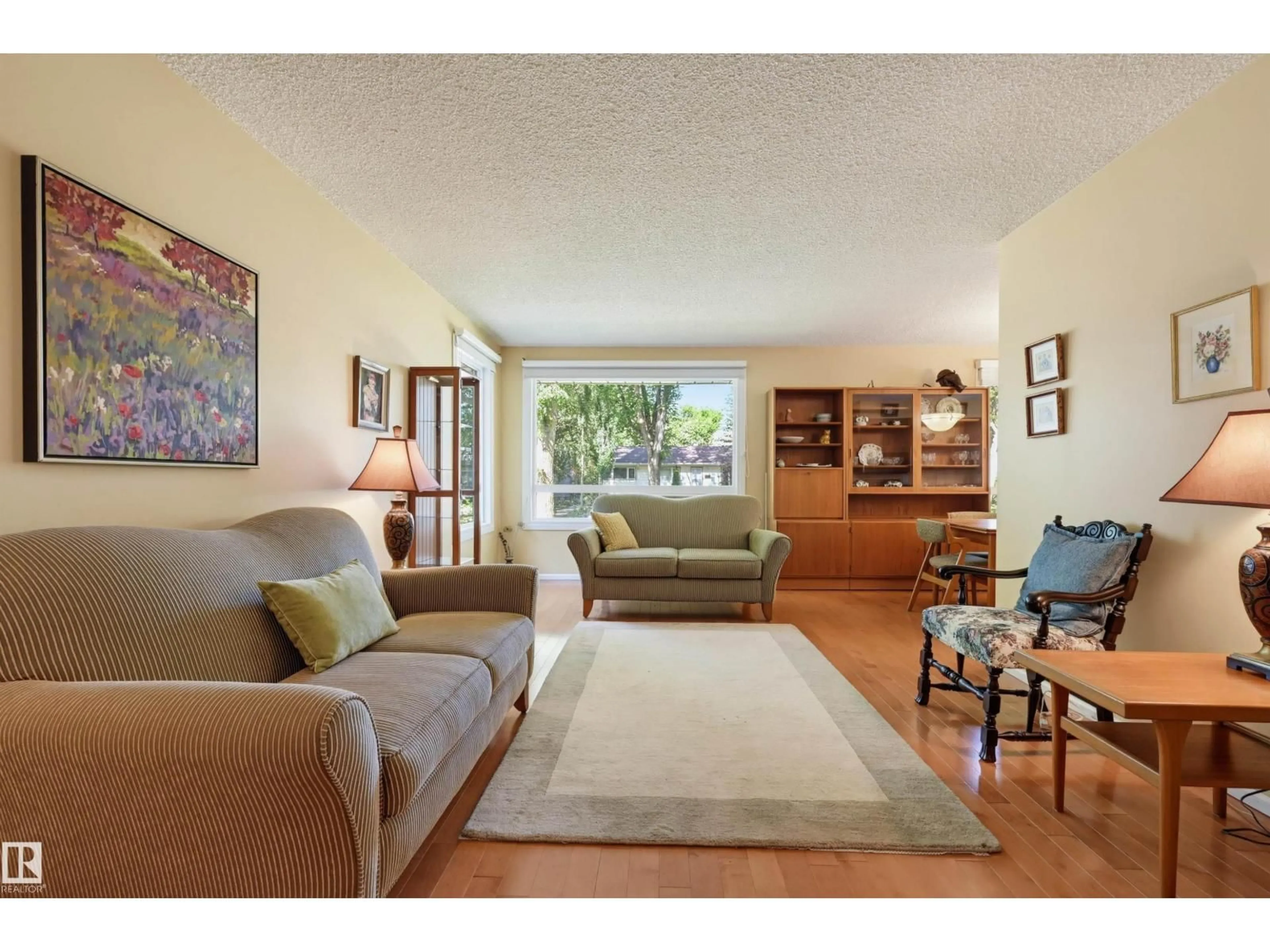 Living room with furniture, unknown for NW - 9247 148 ST, Edmonton Alberta T5R1A4