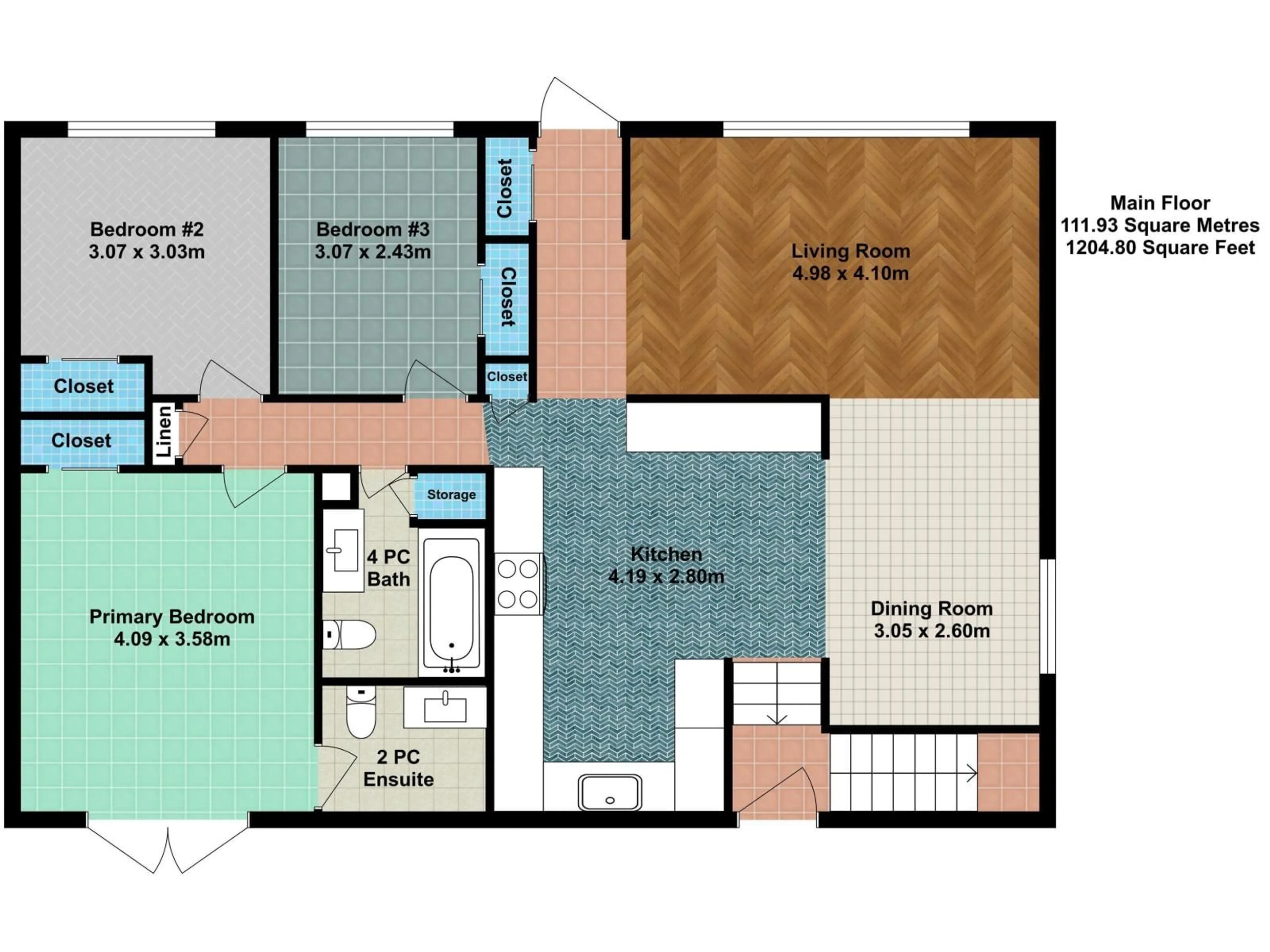 Floor plan for 14412 85 AVE, Edmonton Alberta T5R3Z3