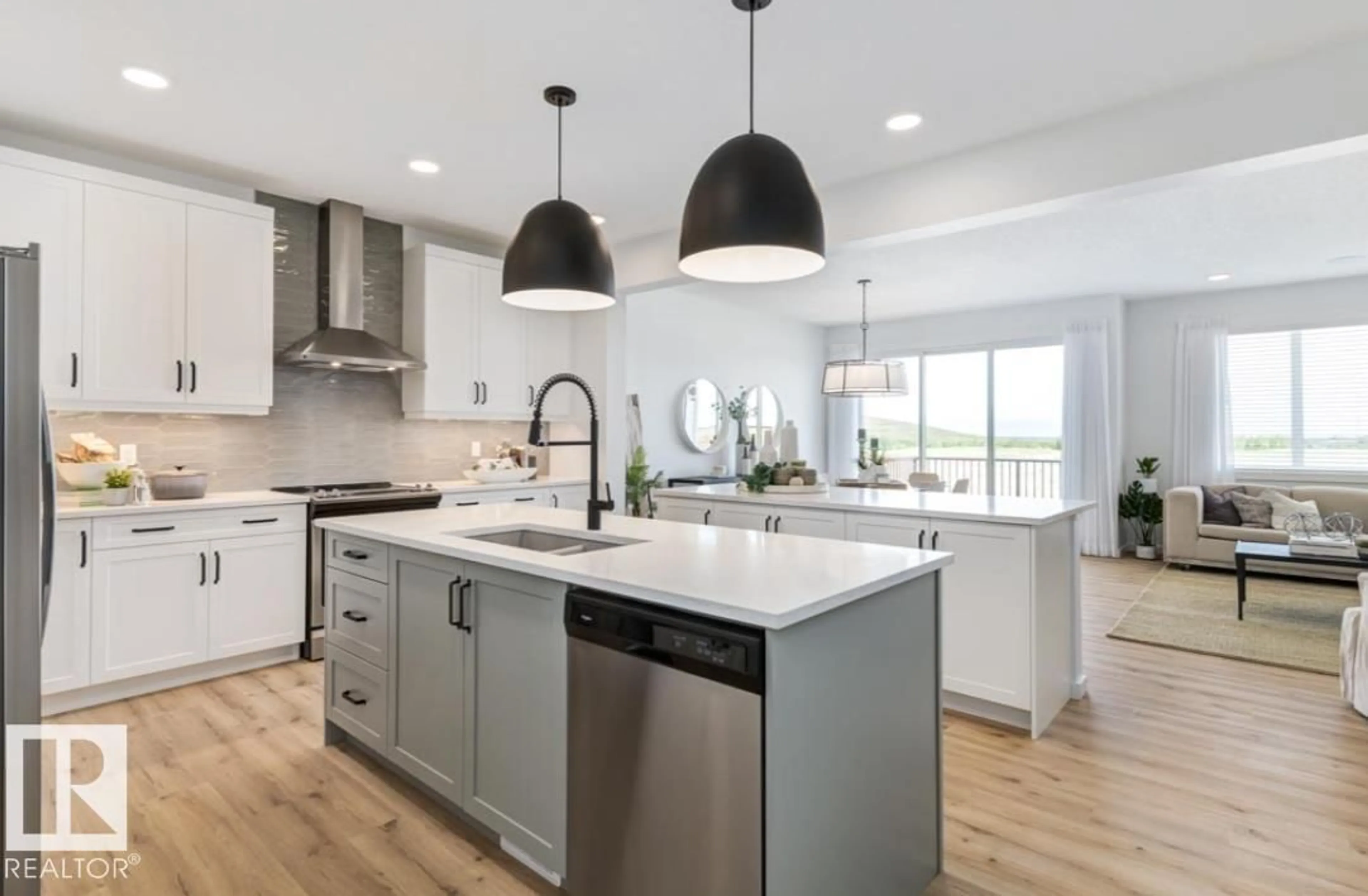 Open concept kitchen, unknown for 81 ROSA CRESCENT, St. Albert Alberta T8N8G5