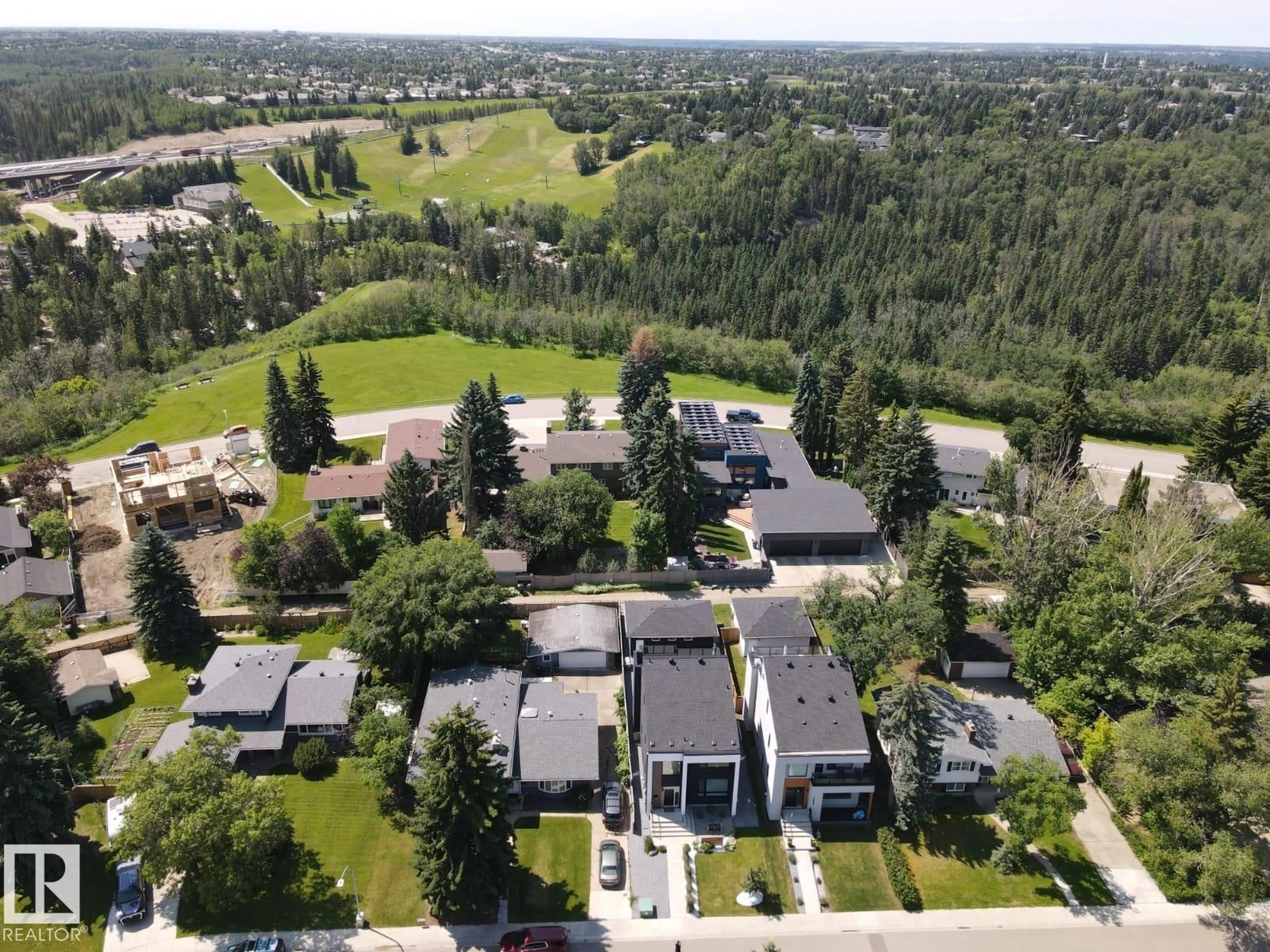 A pic from outside/outdoor area/front of a property/back of a property/a pic from drone, unknown for 12631 52 AV, Edmonton Alberta T6H0P6