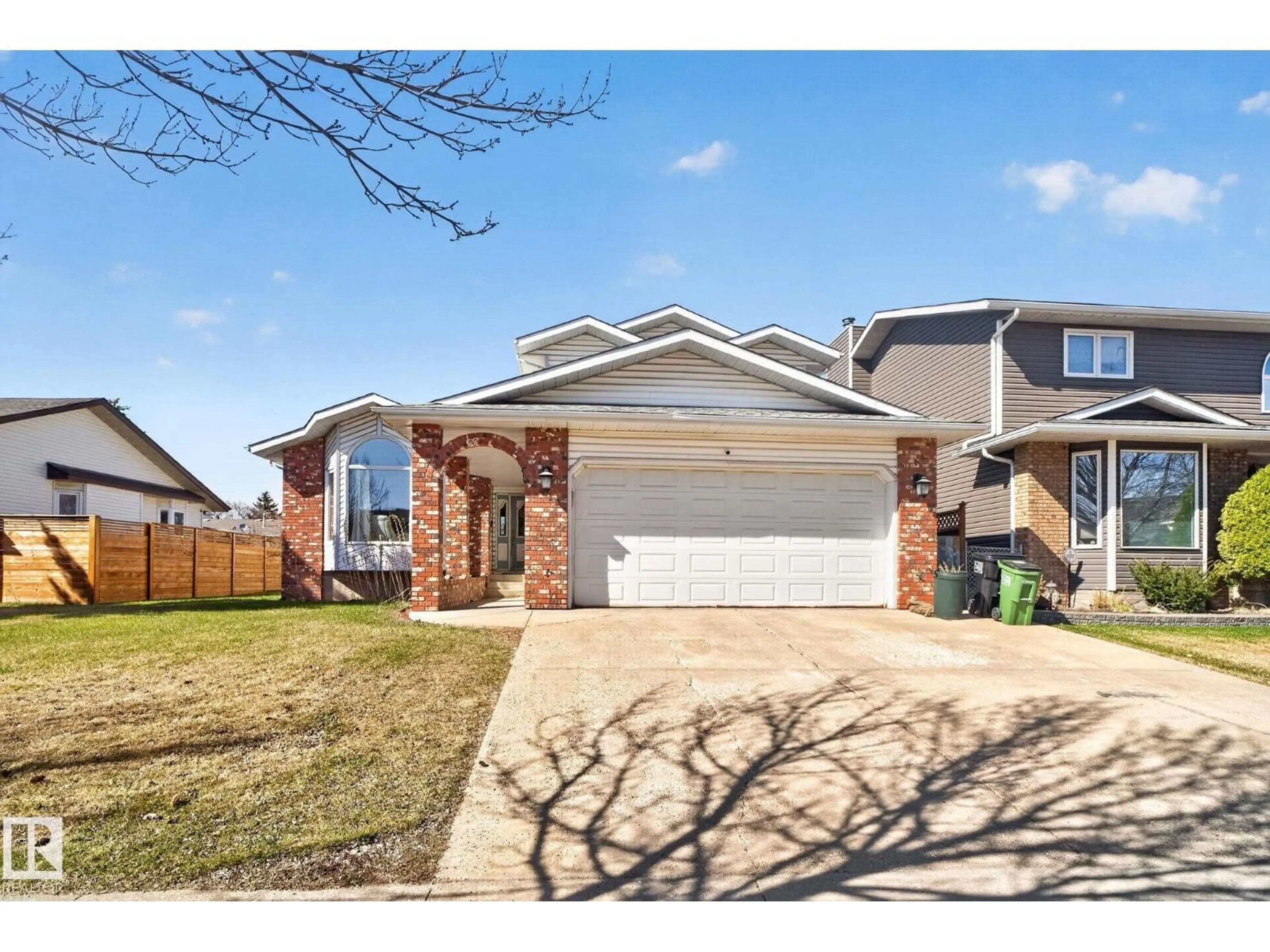 Home with brick exterior material, street for 5612 MCLEOD RD, Edmonton Alberta T5A4R3