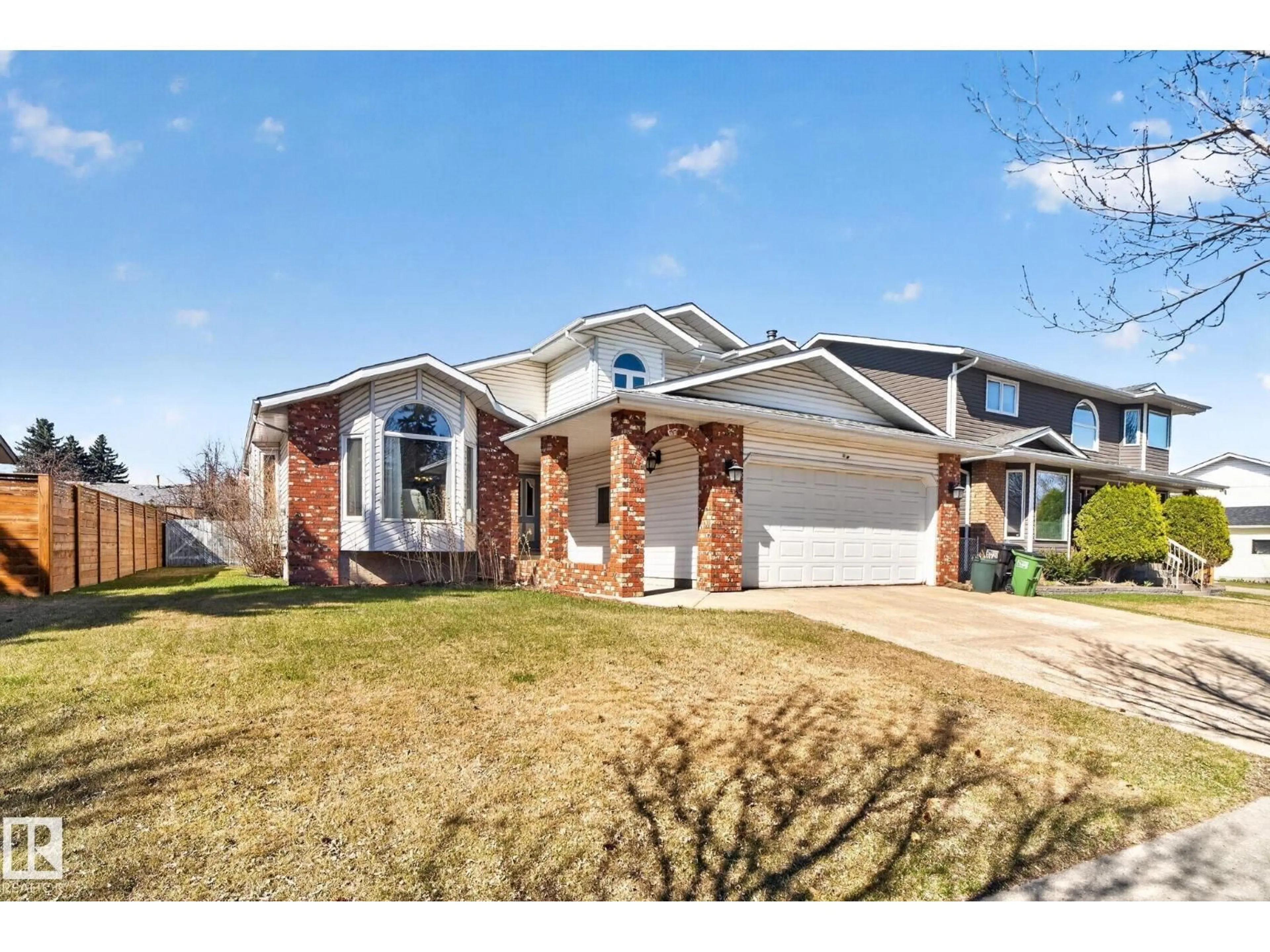 Home with brick exterior material, street for 5612 MCLEOD RD, Edmonton Alberta T5A4R3