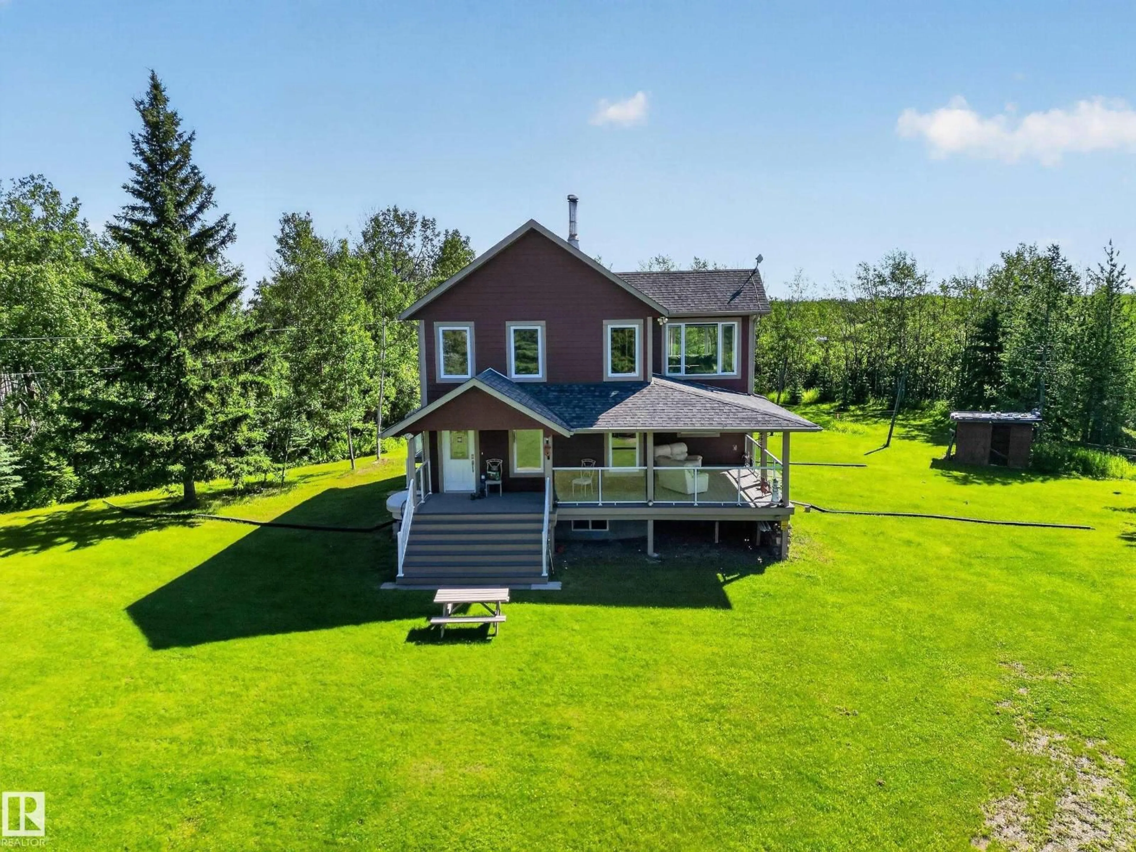 A pic from outside/outdoor area/front of a property/back of a property/a pic from drone, unknown for 51423 - 31 RANGE ROAD 202, Rural Beaver County Alberta T0B4J1
