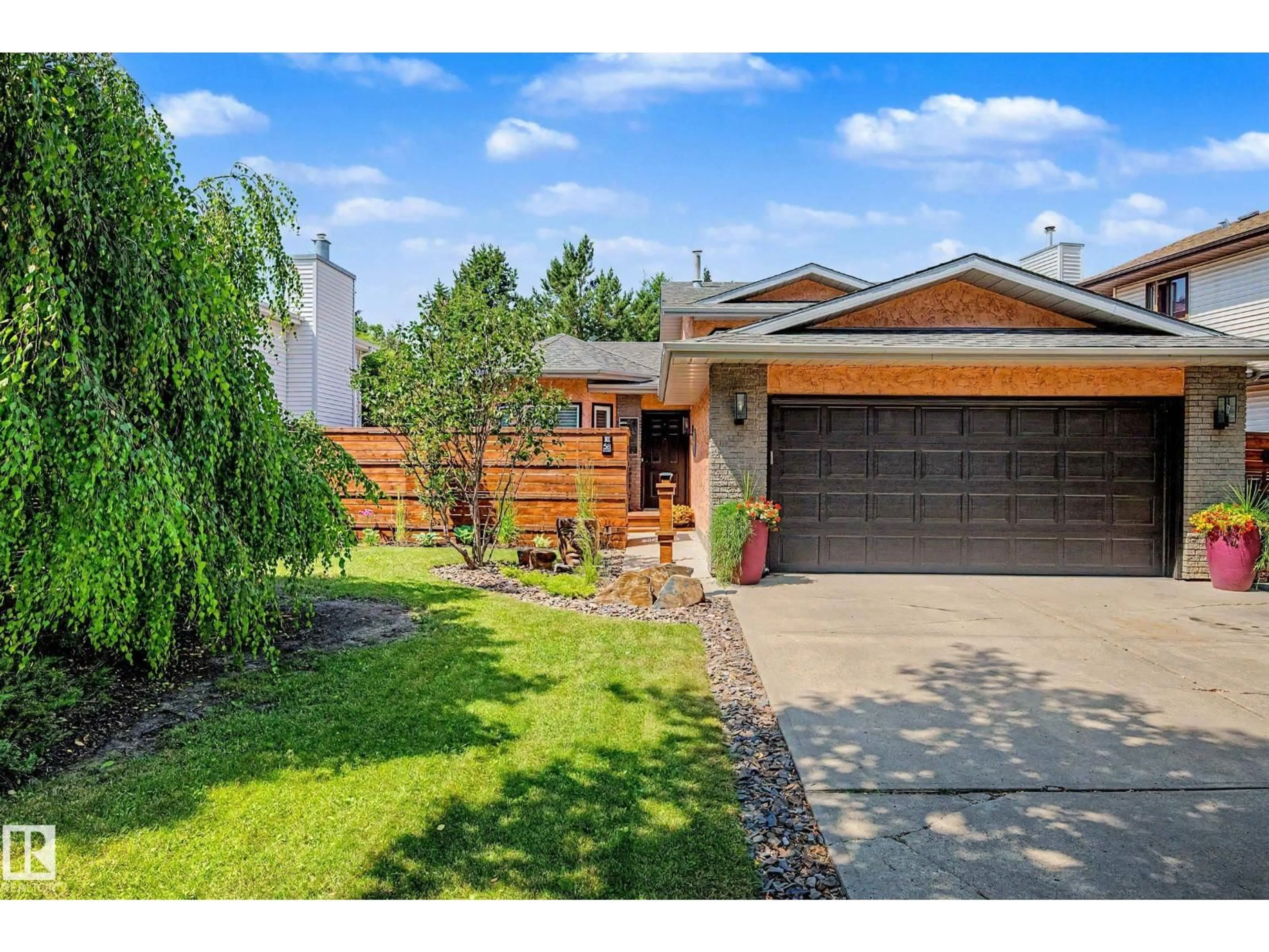 Home with brick exterior material, street for 58 ALDERWOOD BV, St. Albert Alberta T8N3Z6