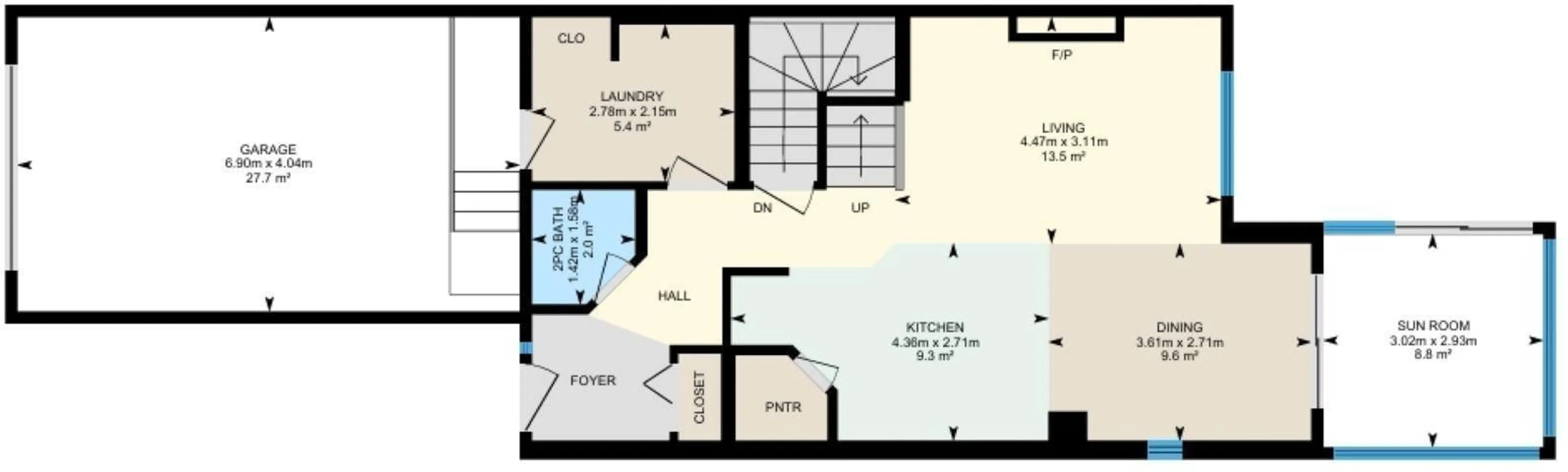 Floor plan for 34 ROLSTON CL, Leduc Alberta T9E1G5