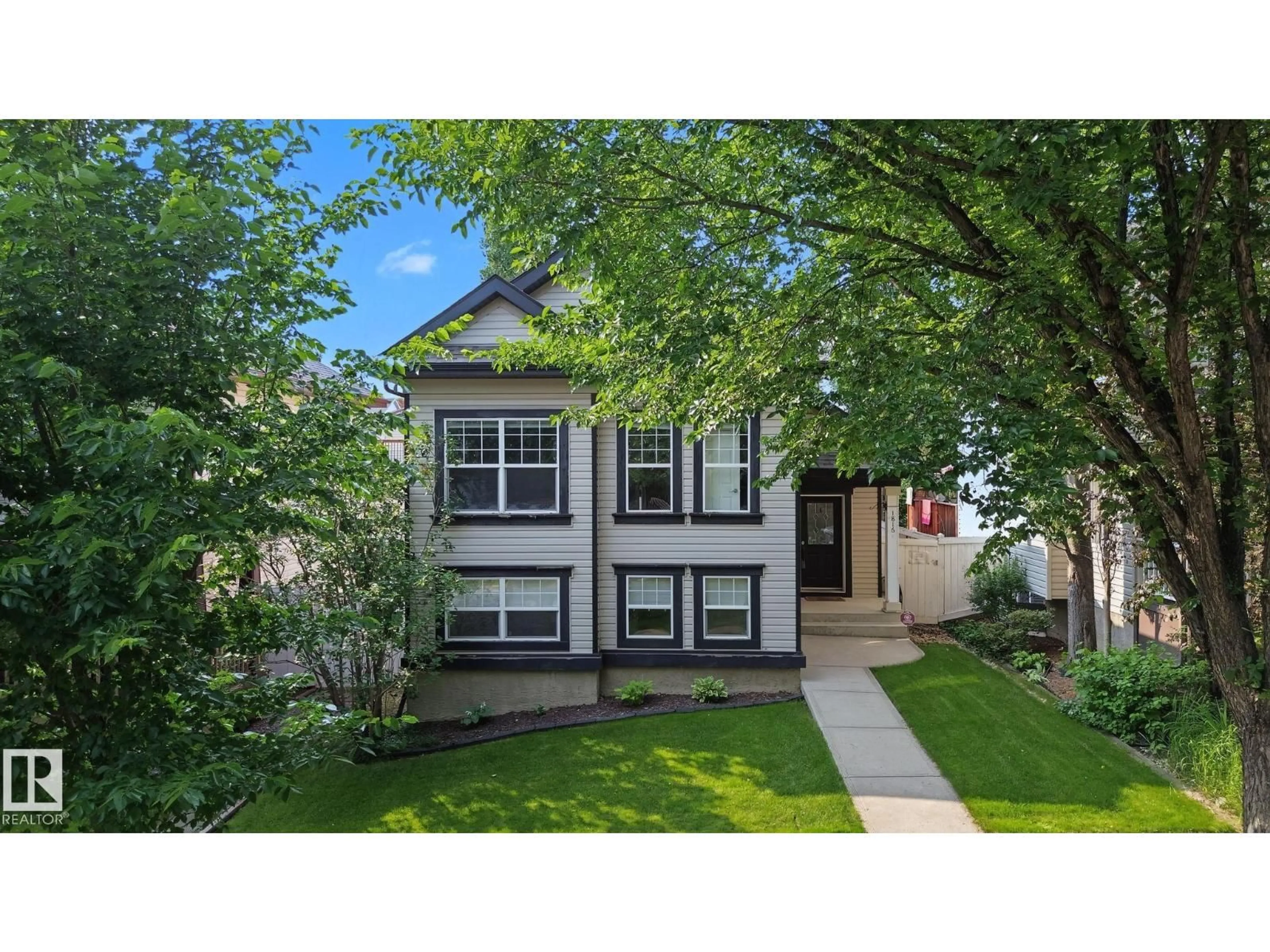 A pic from outside/outdoor area/front of a property/back of a property/a pic from drone, street for 1816 TUFFORD WY, Edmonton Alberta T6R2W3