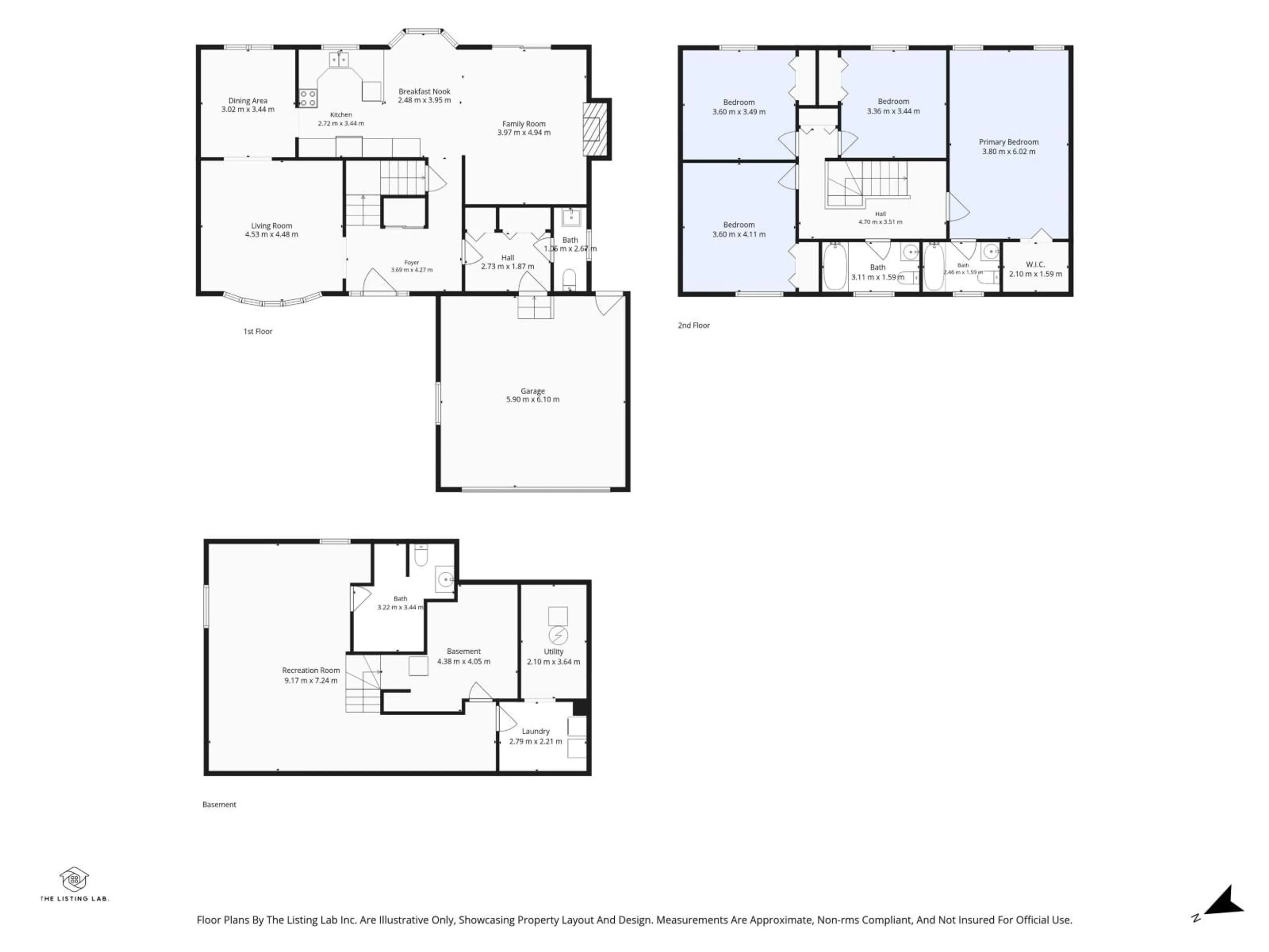 Floor plan for 49 PINERIDGE CR, St. Albert Alberta T8N4P6