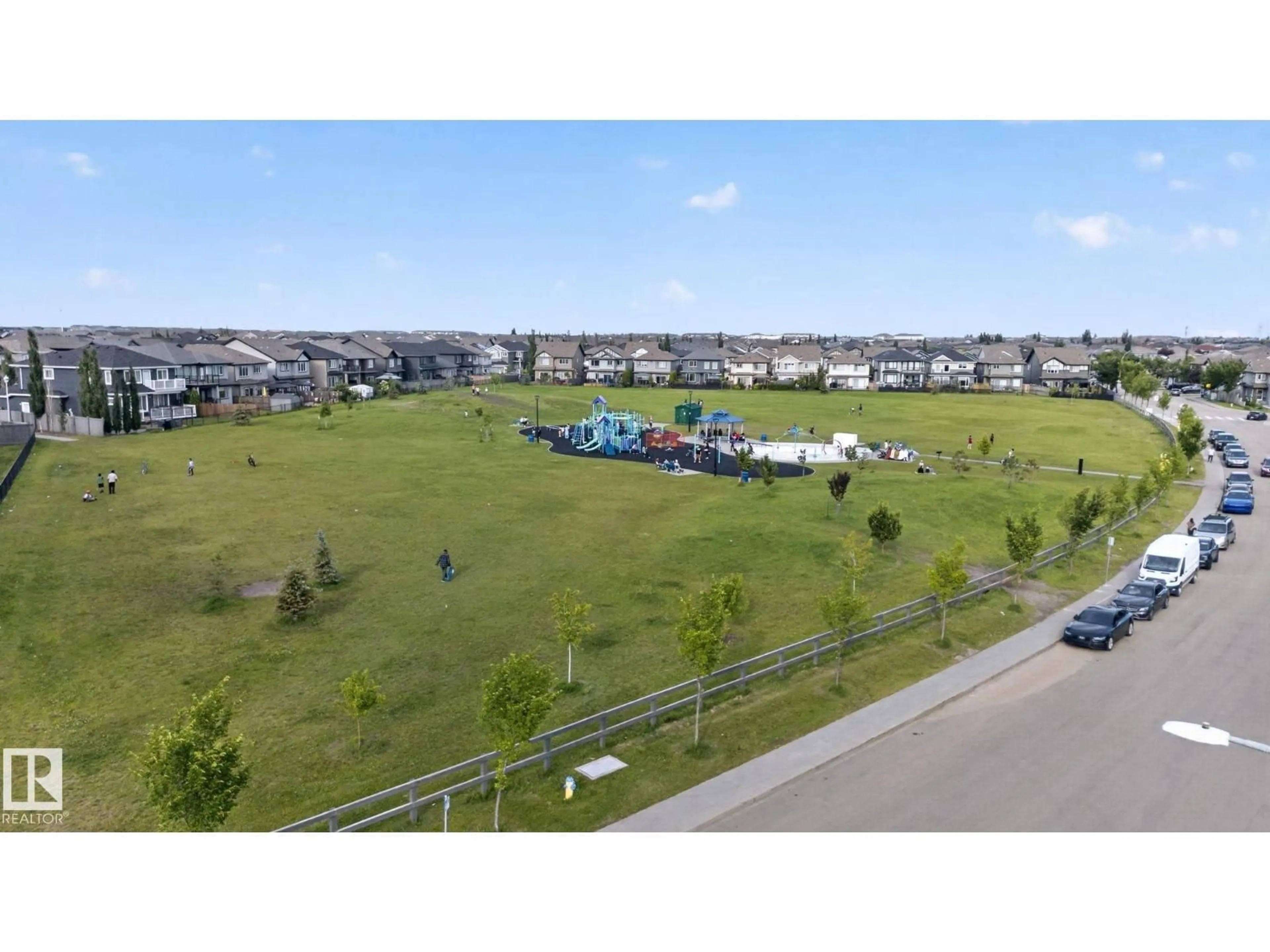 A pic from outside/outdoor area/front of a property/back of a property/a pic from drone, water/lake/river/ocean view for NW - 7858 170A AV, Edmonton Alberta T5Z0C9