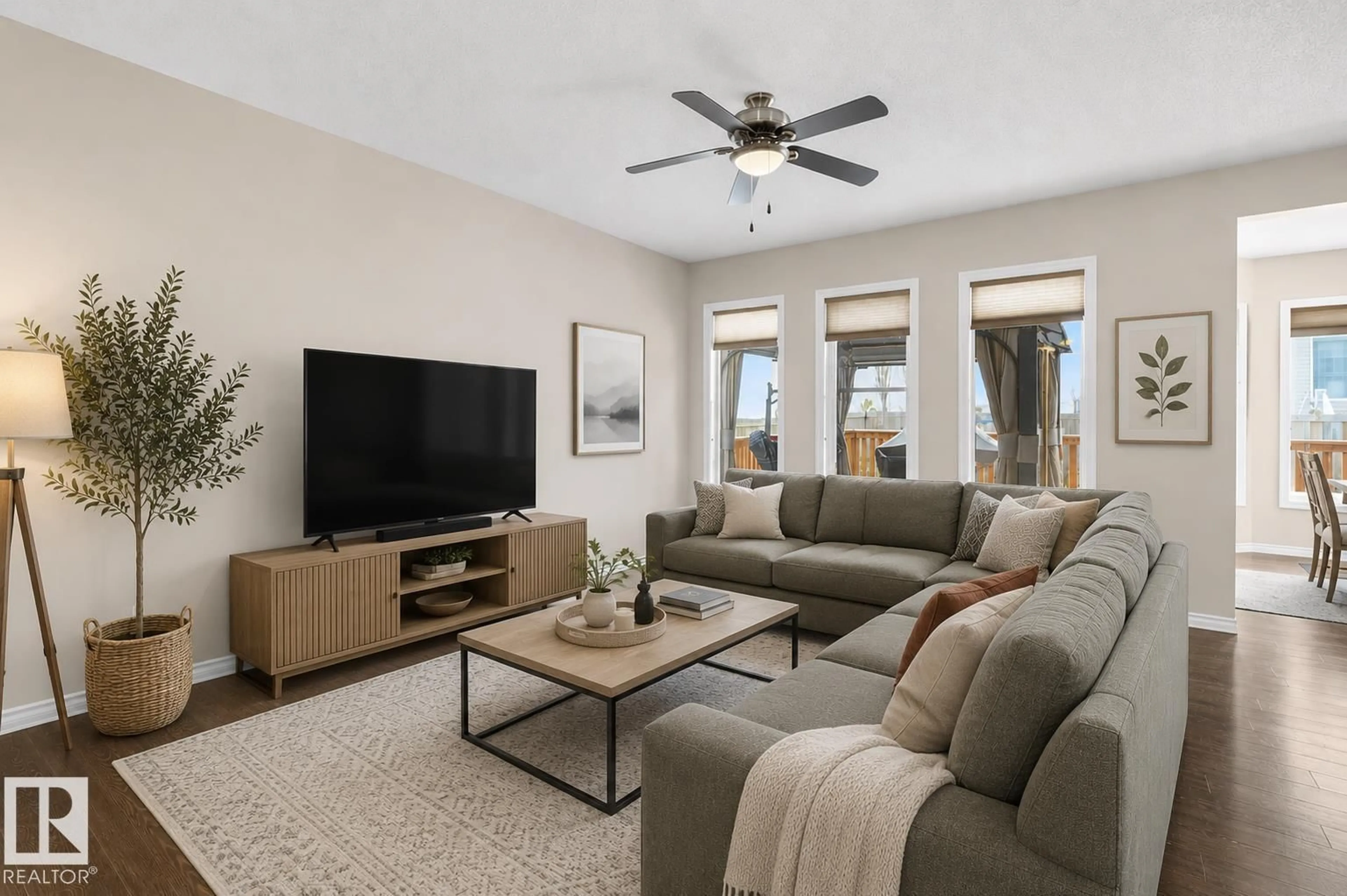 Living room with furniture, unknown for 3233 21A AV, Edmonton Alberta T6T0K5