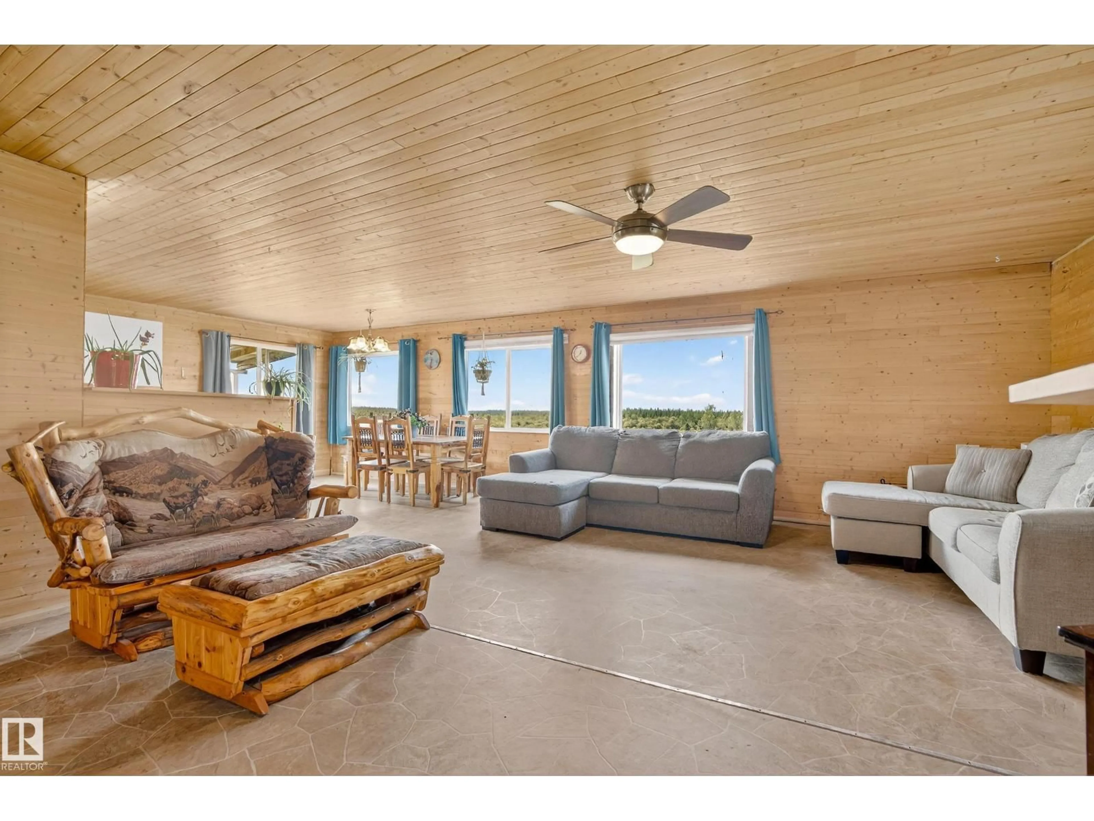 Living room with furniture, unknown for 11517 TWP RD 541 A, Rural Yellowhead Alberta T0E1S0
