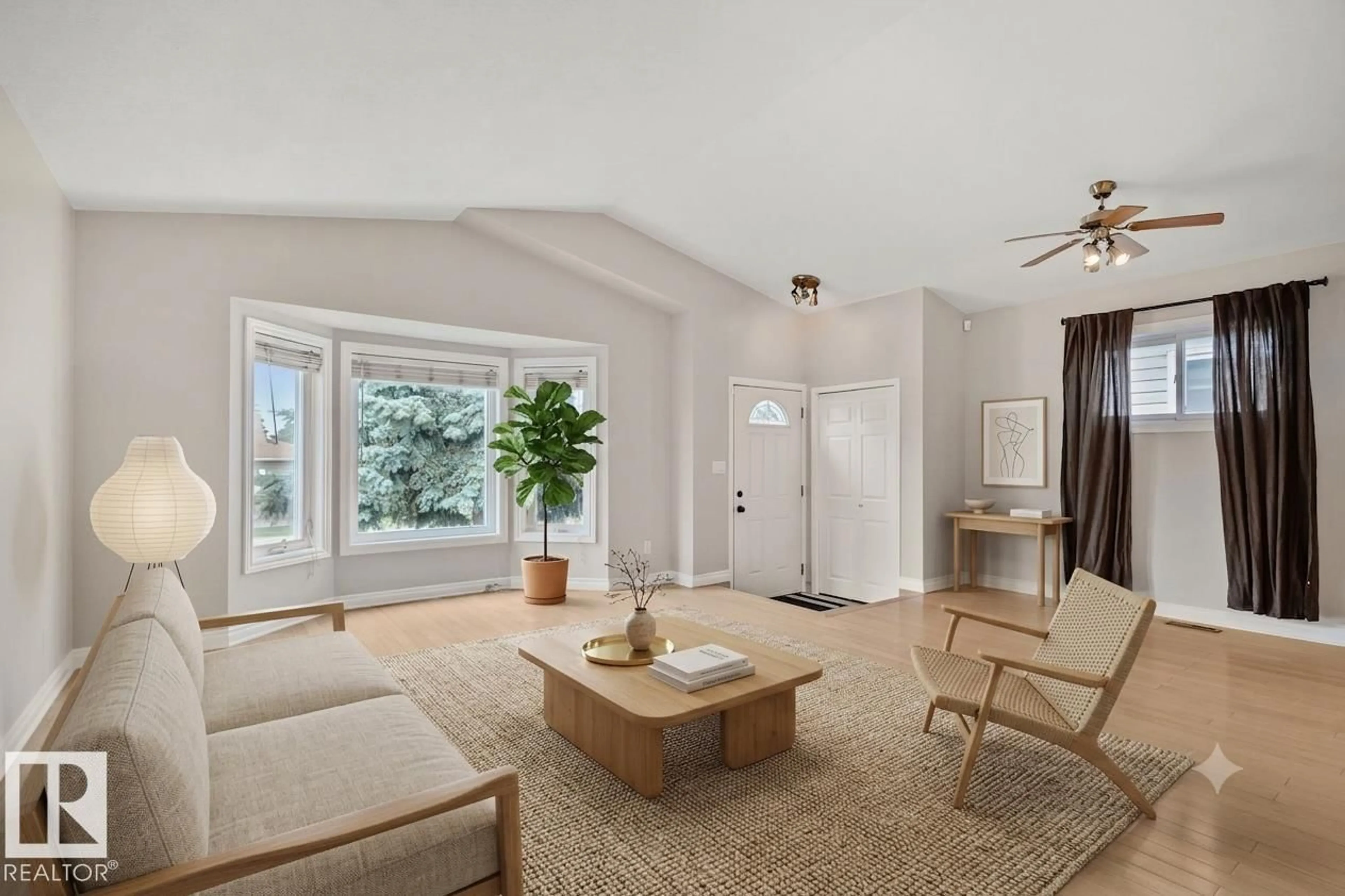 Living room with furniture, unknown for NW - 2409 47 ST, Edmonton Alberta T6L4P6