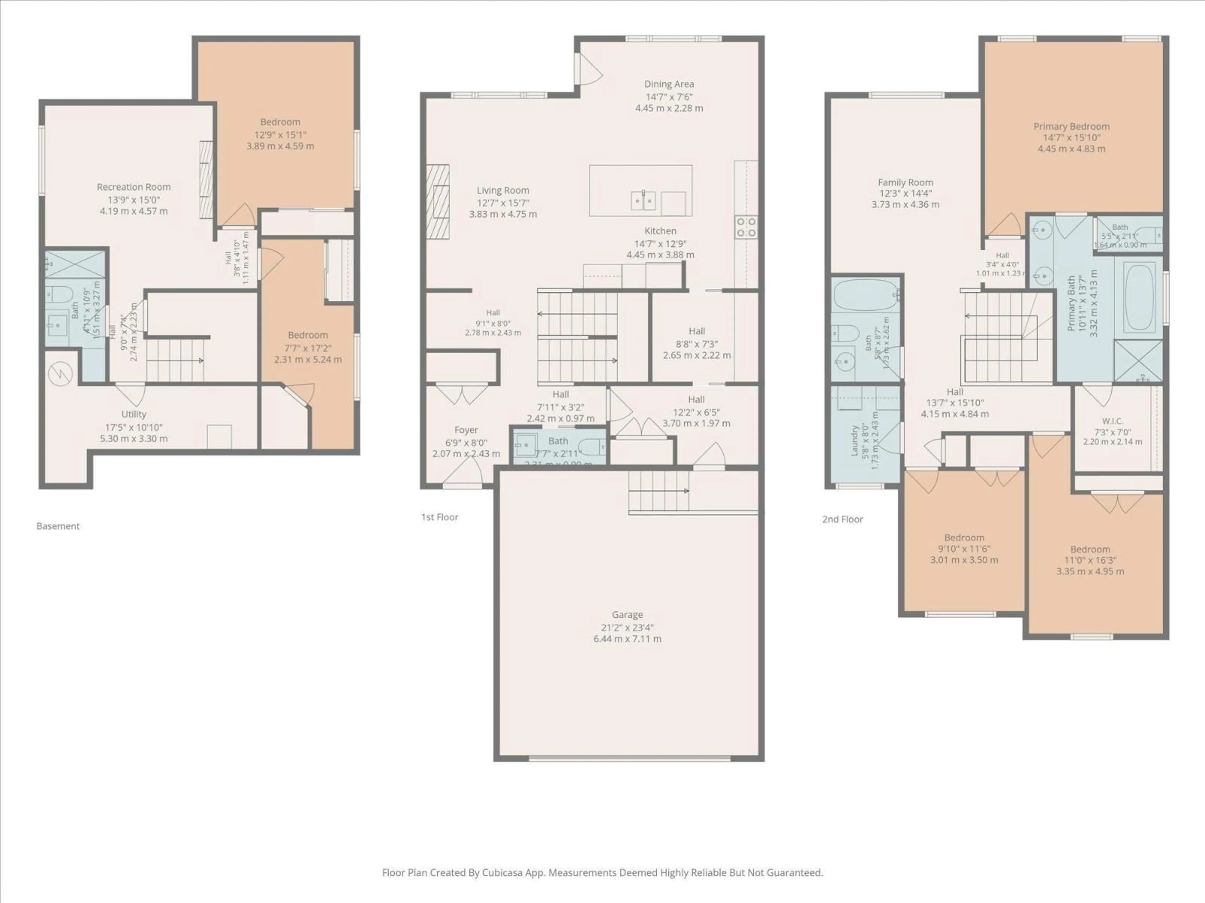 Floor plan for 27 HICKORY RD, Fort Saskatchewan Alberta T8L0R8