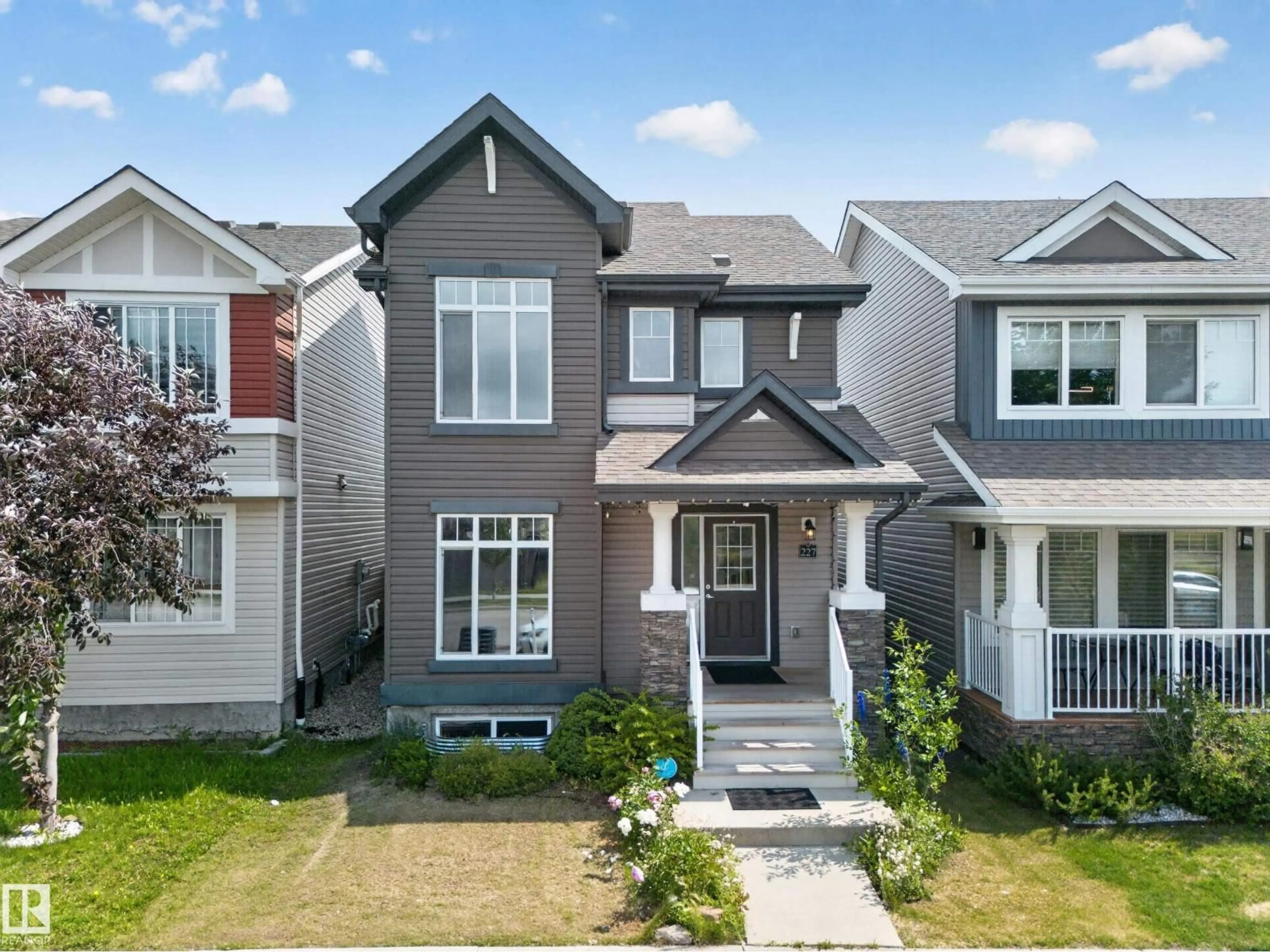 Home with brick exterior material, street for 227 CY BECKER BLVD, Edmonton Alberta T5Y3R8