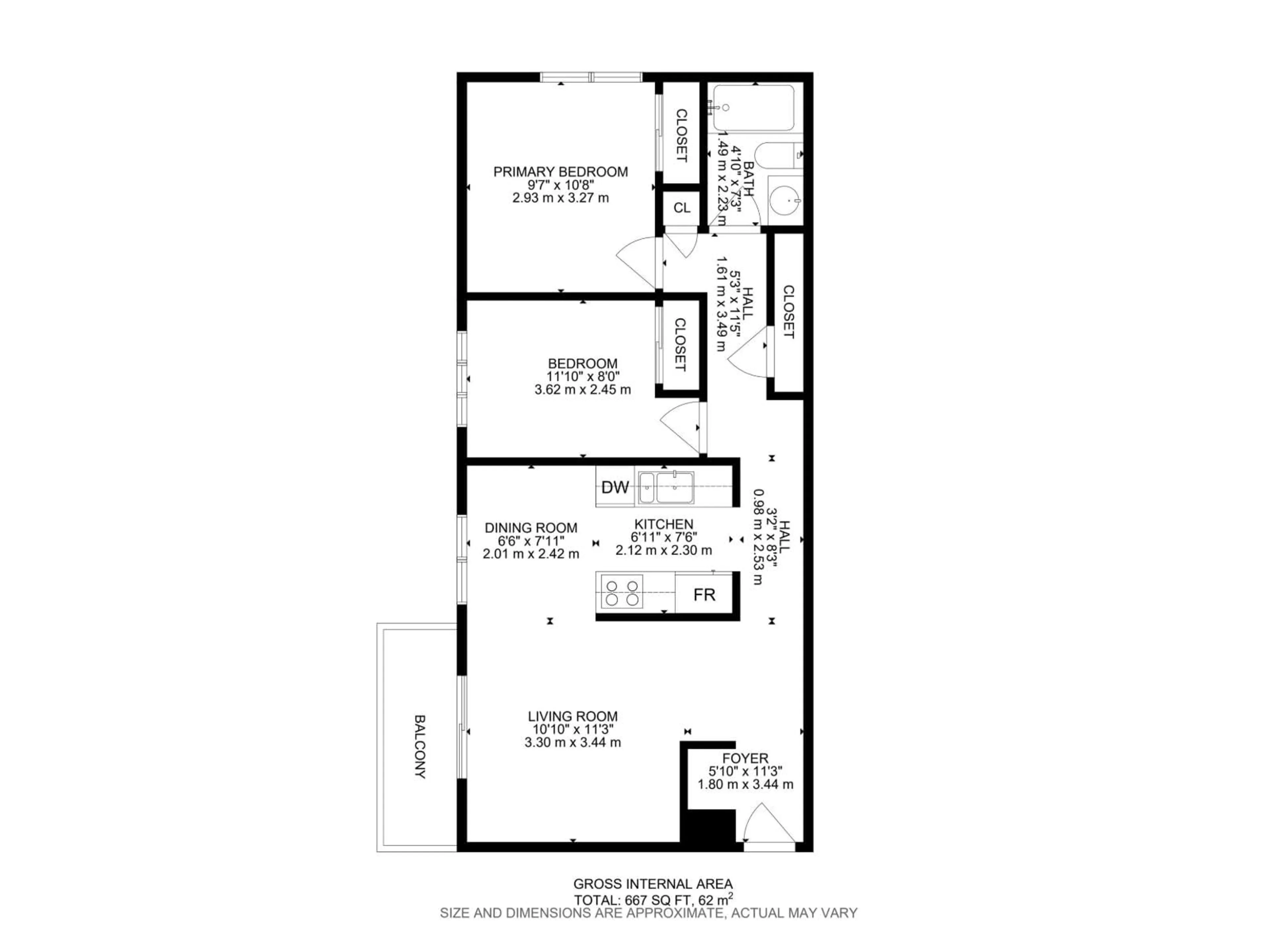 Floor plan for #301 - 8524 GATEWAY BV, Edmonton Alberta T6E4B5