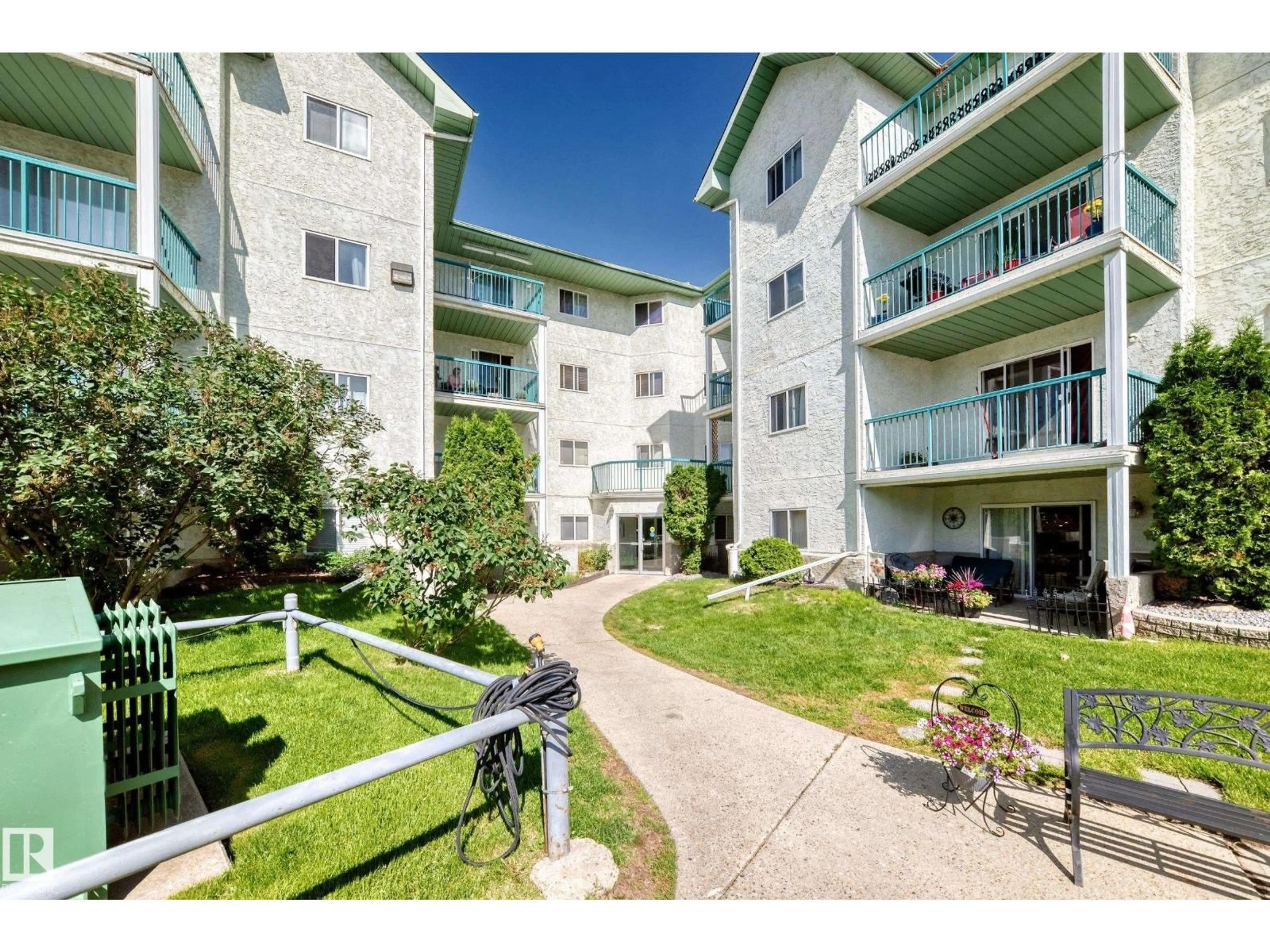 A pic from outside/outdoor area/front of a property/back of a property/a pic from drone, unknown for 208 - 9619 174 ST, Edmonton Alberta T5T6C6