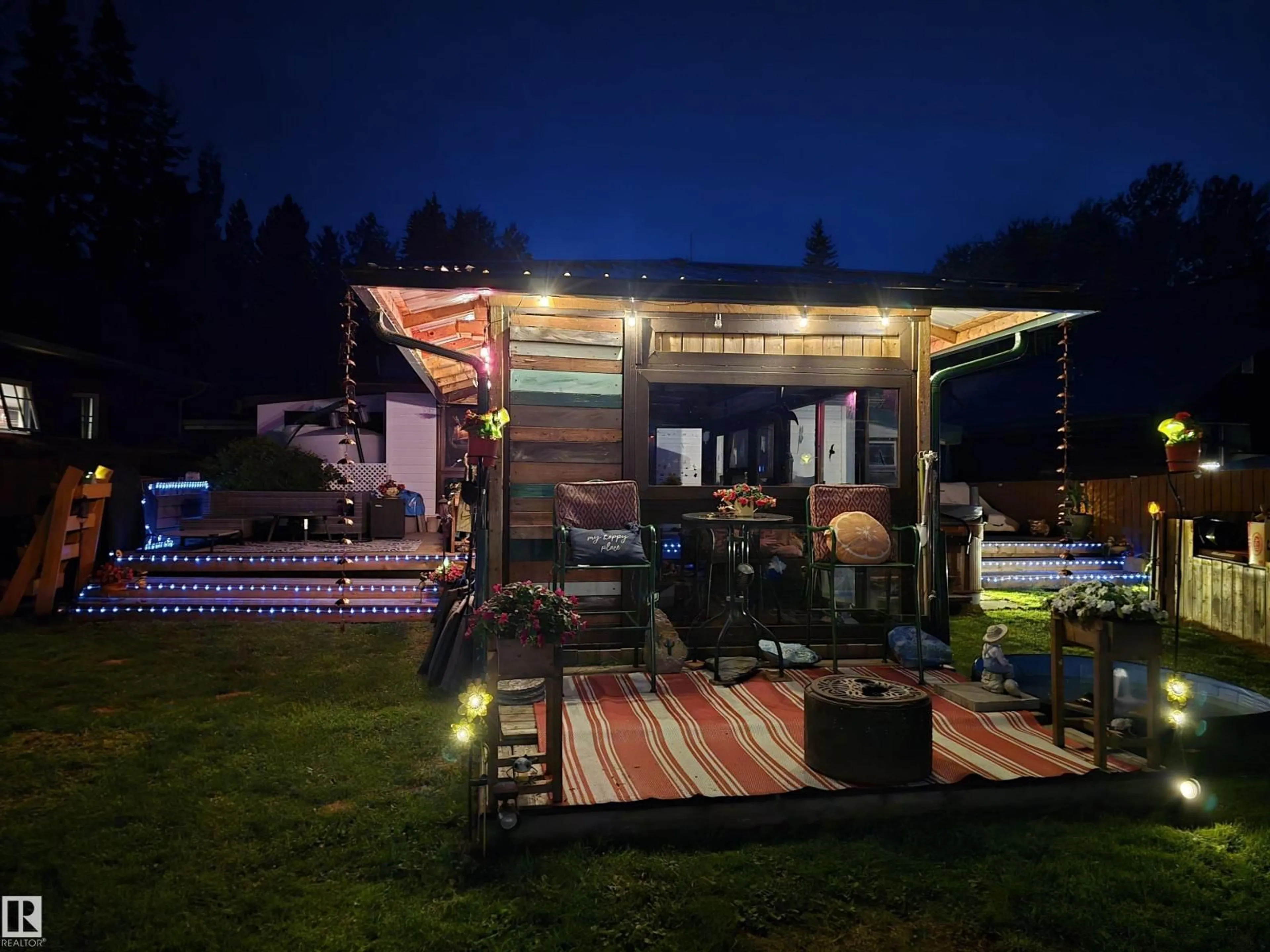 Patio, mountain view for 254 - 57114 RANGE ROAD 25, Rural Barrhead County Alberta T0E1A0