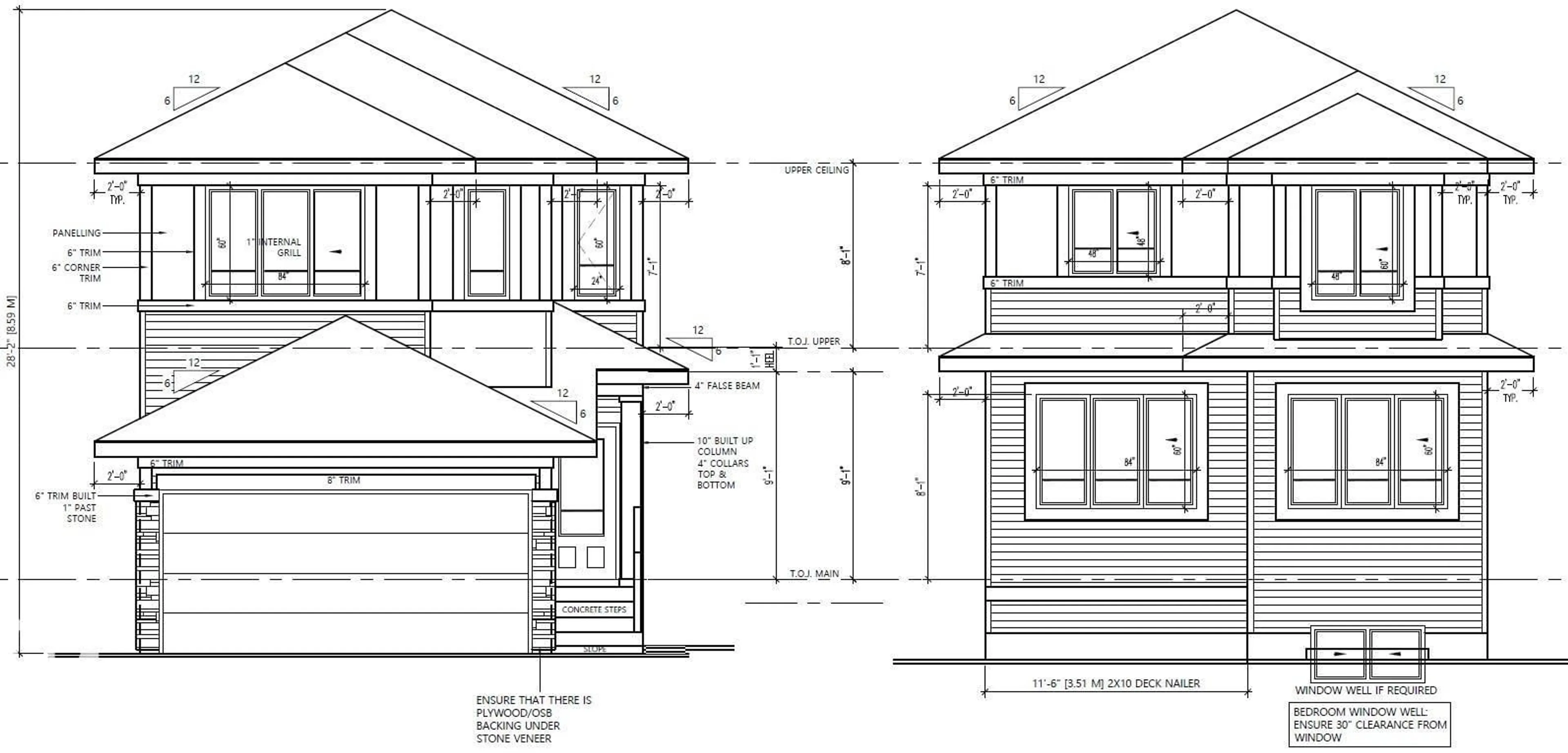 Floor plan for 93 ELLIOTT WD, Fort Saskatchewan Alberta T8L1R8