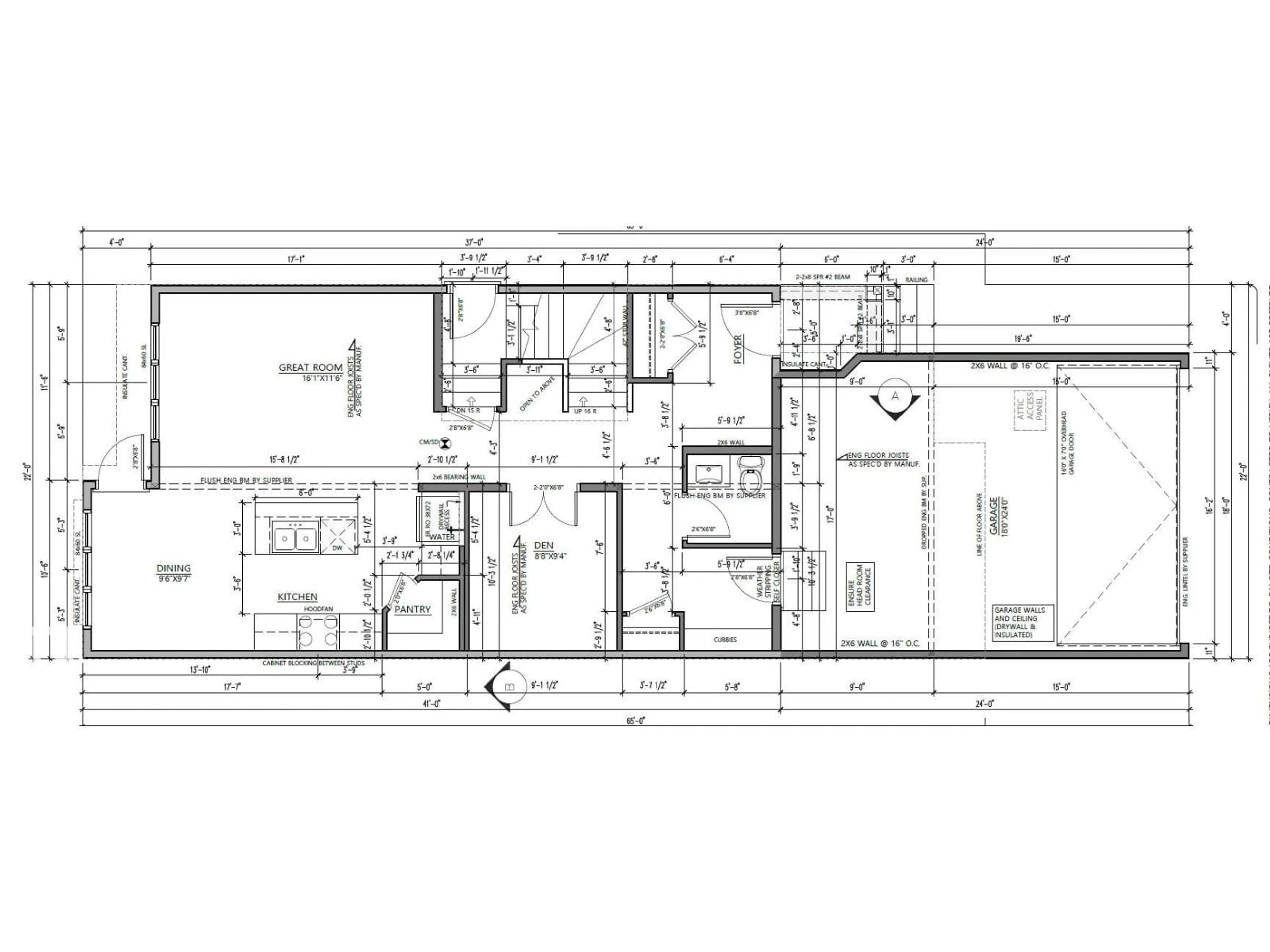 Floor plan for 93 ELLIOTT WD, Fort Saskatchewan Alberta T8L1R8